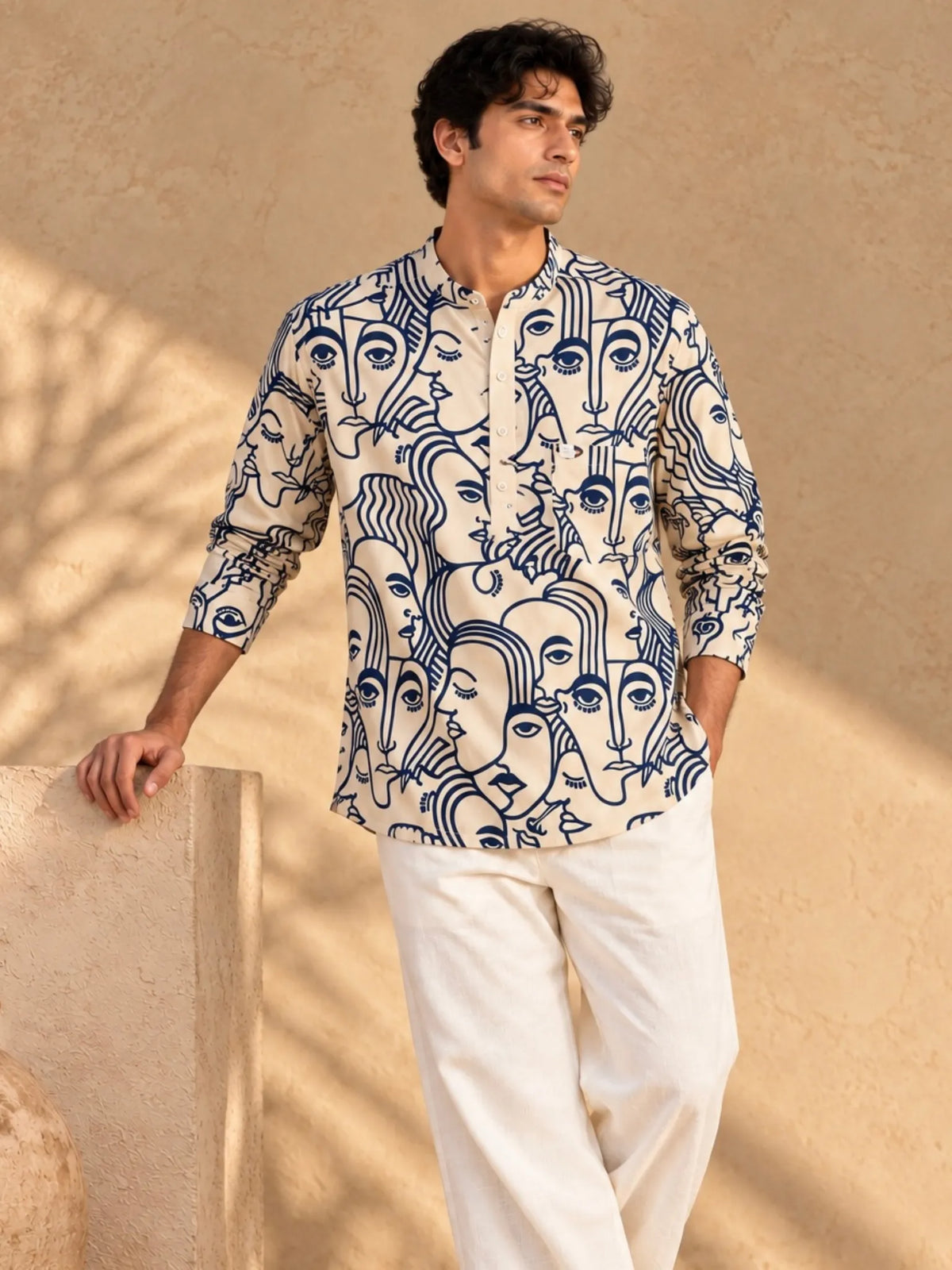 Indigo Muse Short Kurta