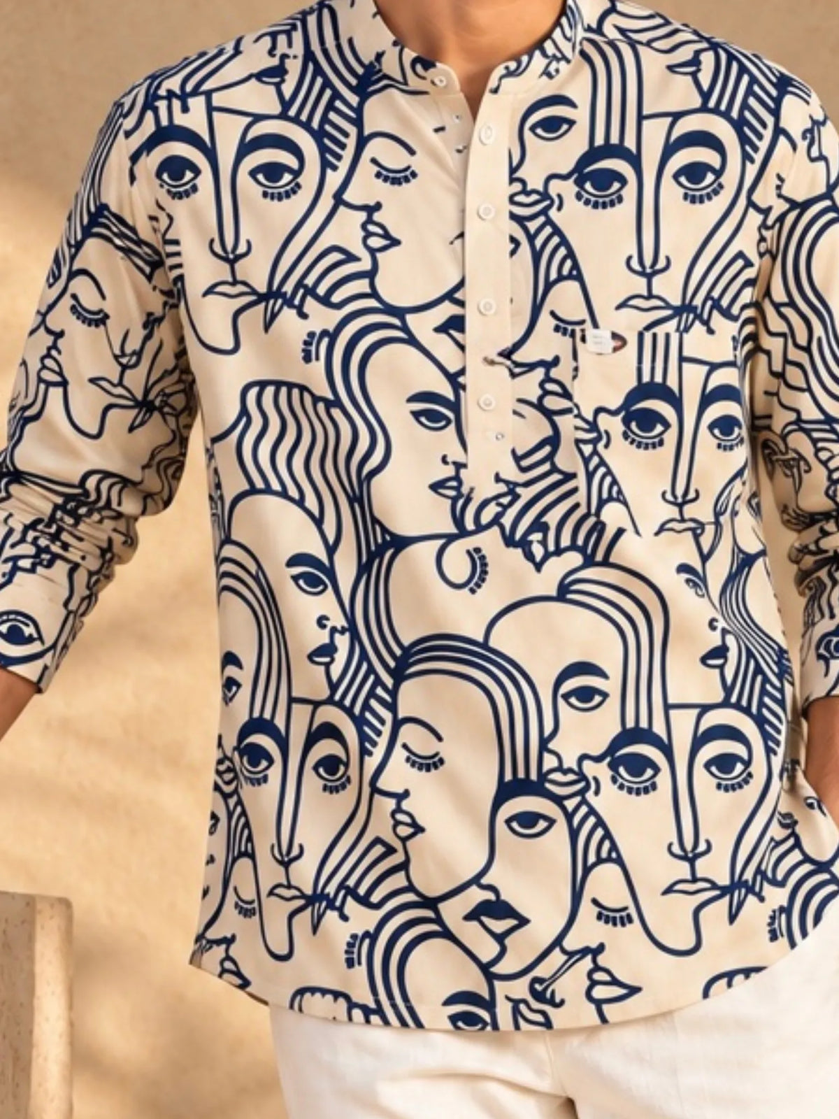 Indigo Muse Short Kurta