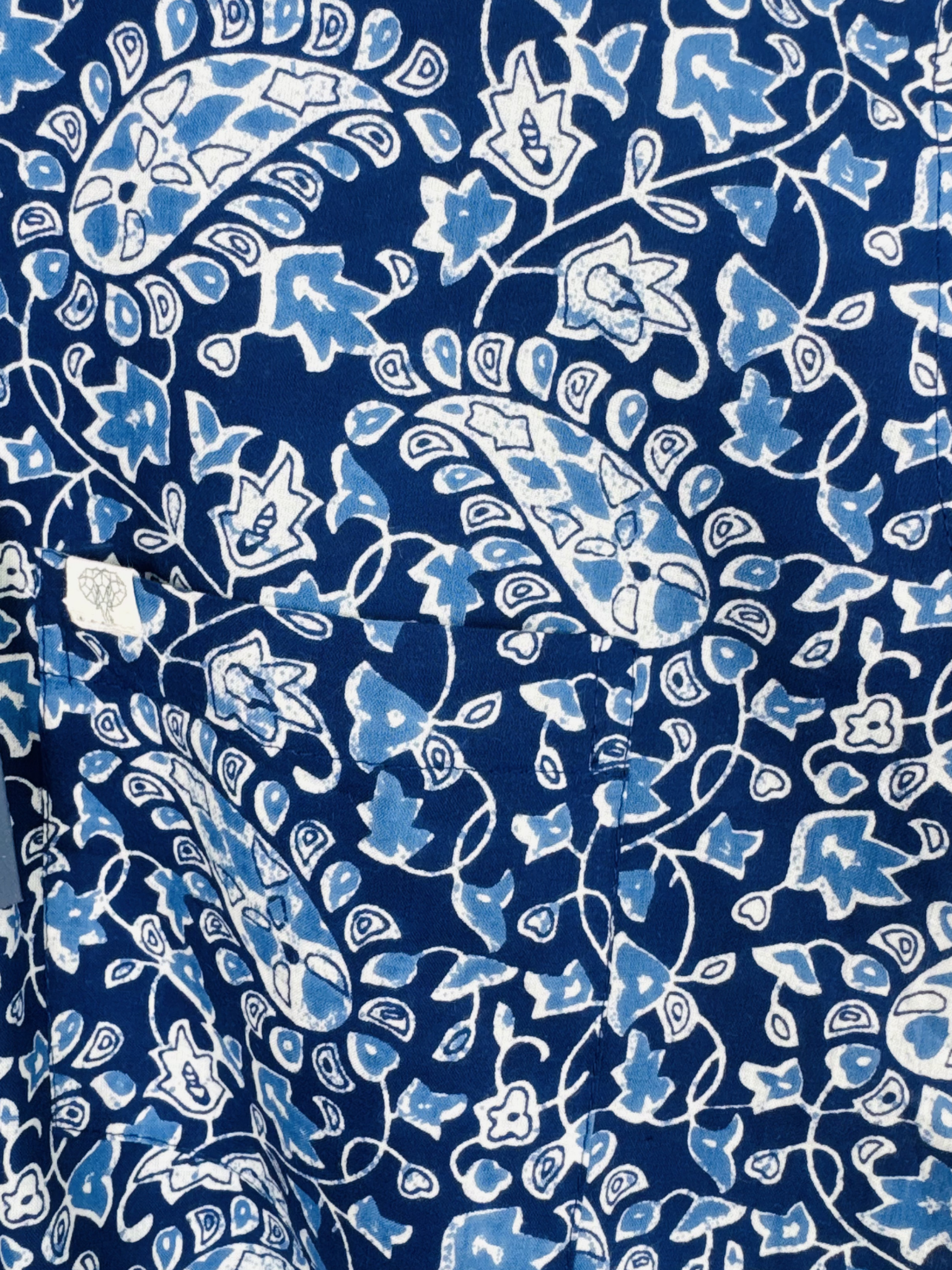 Indigo heritage Half Sleeves Shirt
