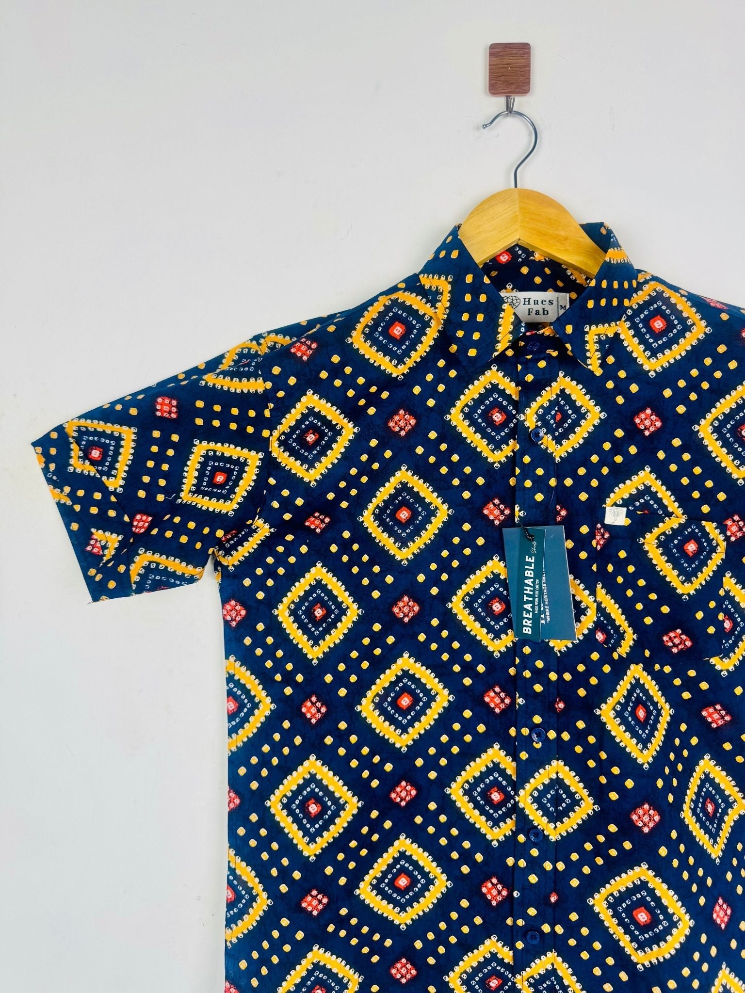 Royal Bandhej Diamond Shirt