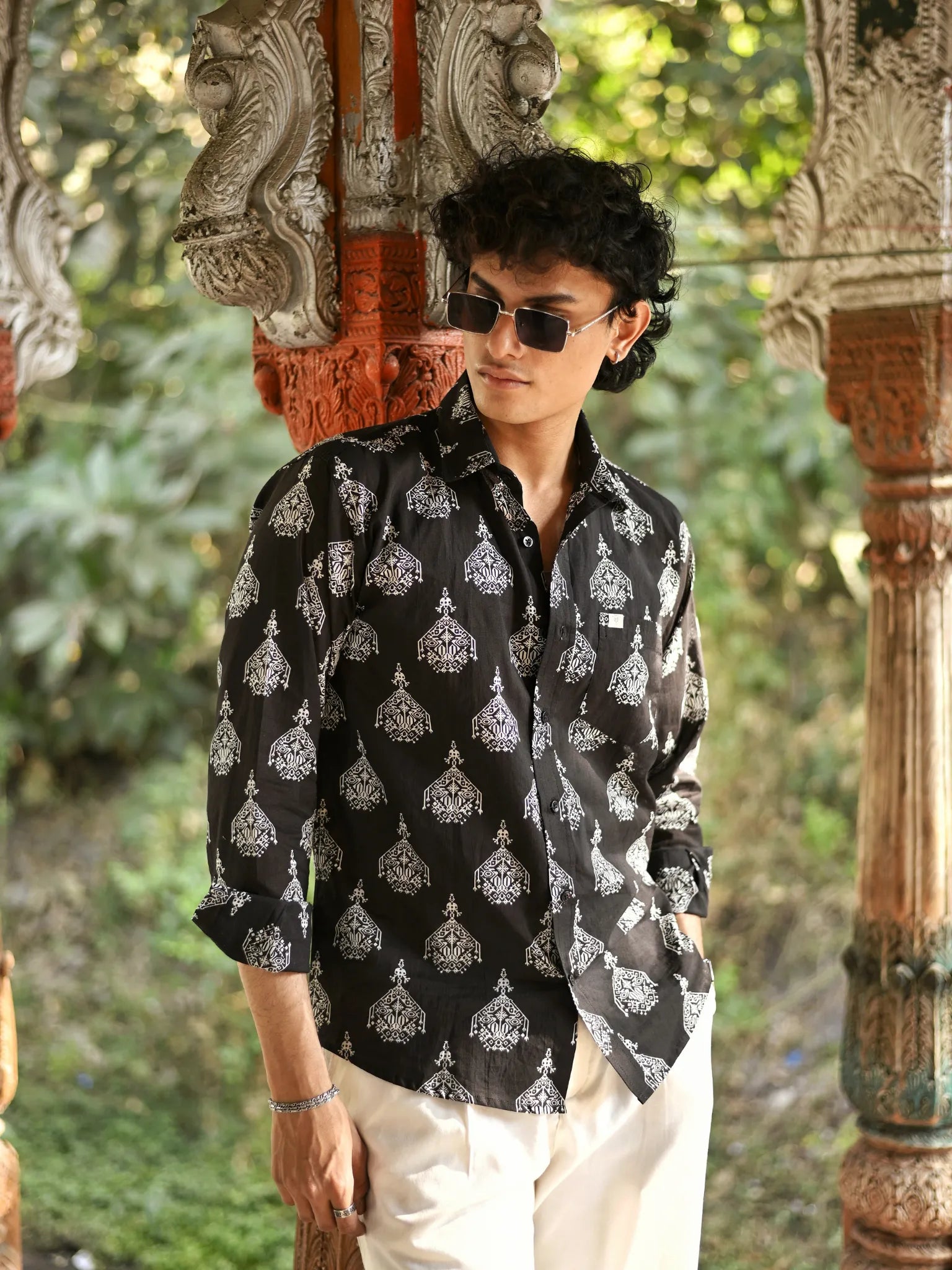 Obsidian Heritage Full Sleeves Shirt