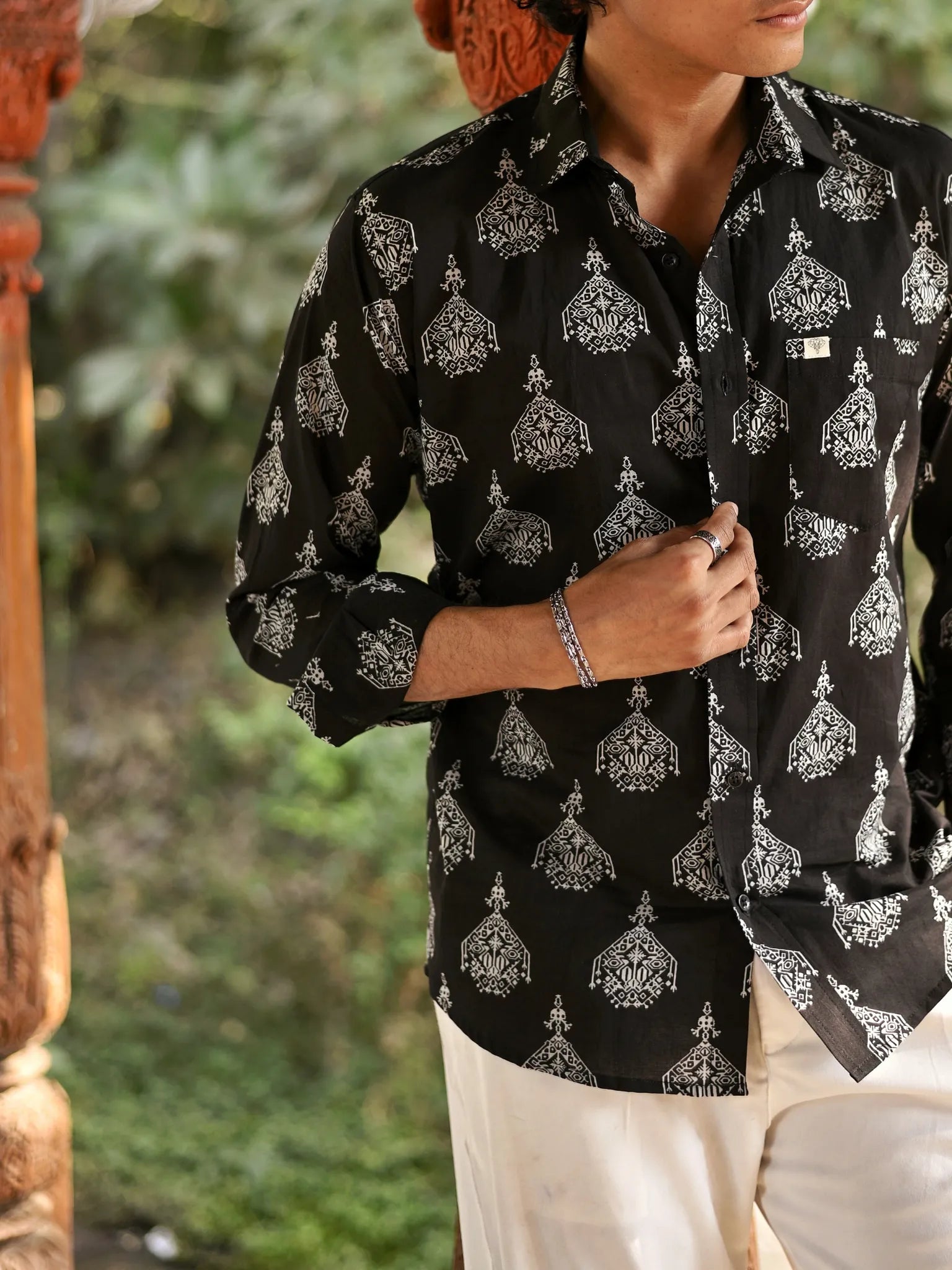 Obsidian Heritage Full Sleeves Shirt