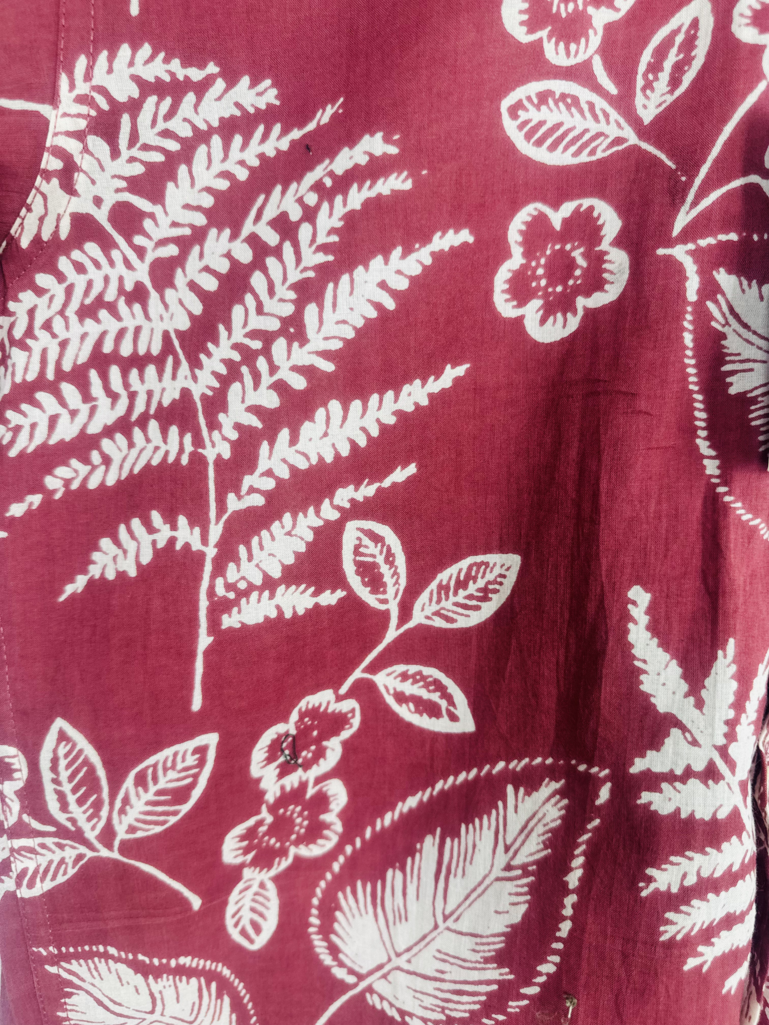 Ruby Fern Half Sleeves Shirt