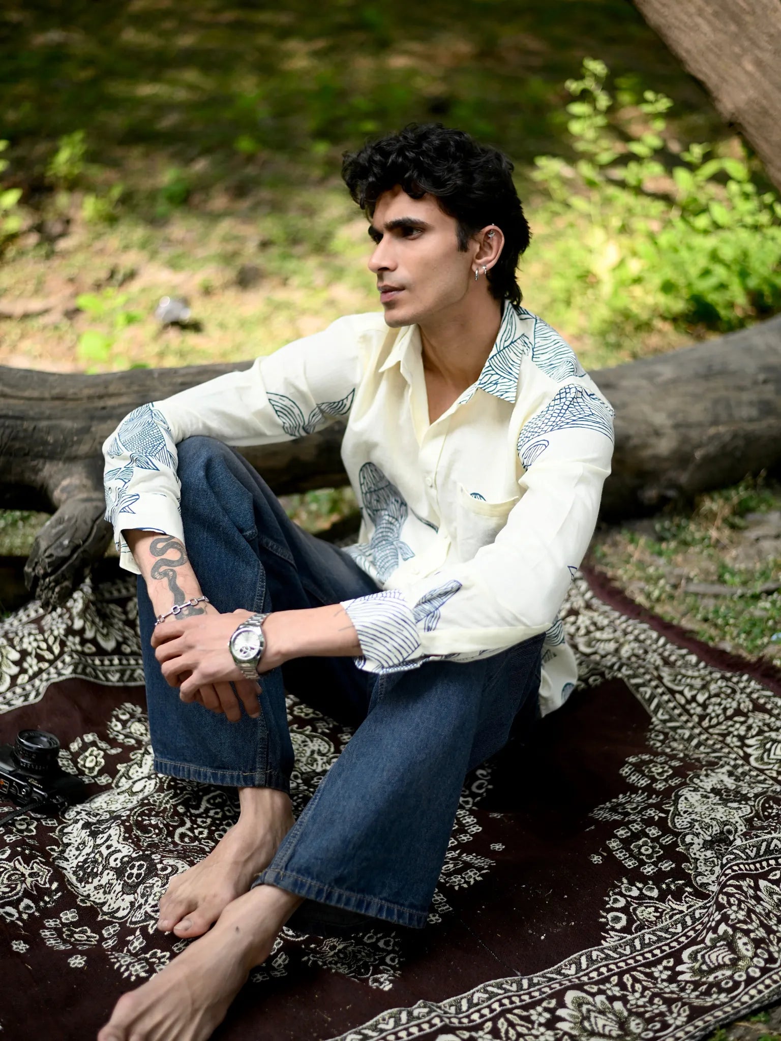 Blue Fish Full Sleeves Shirt