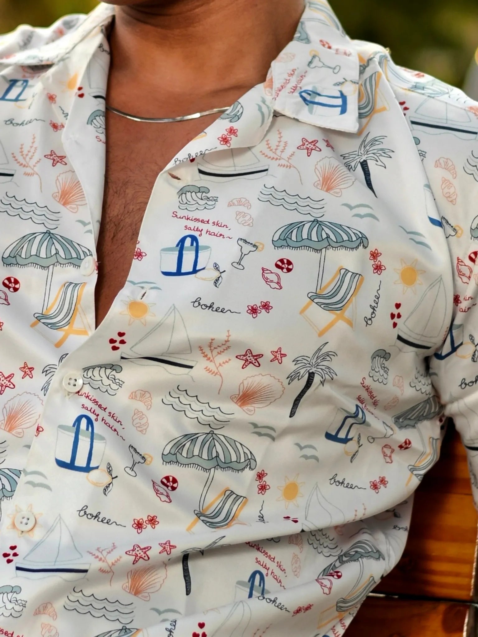 Palm Coast Cuban Collar Resort Shirt
