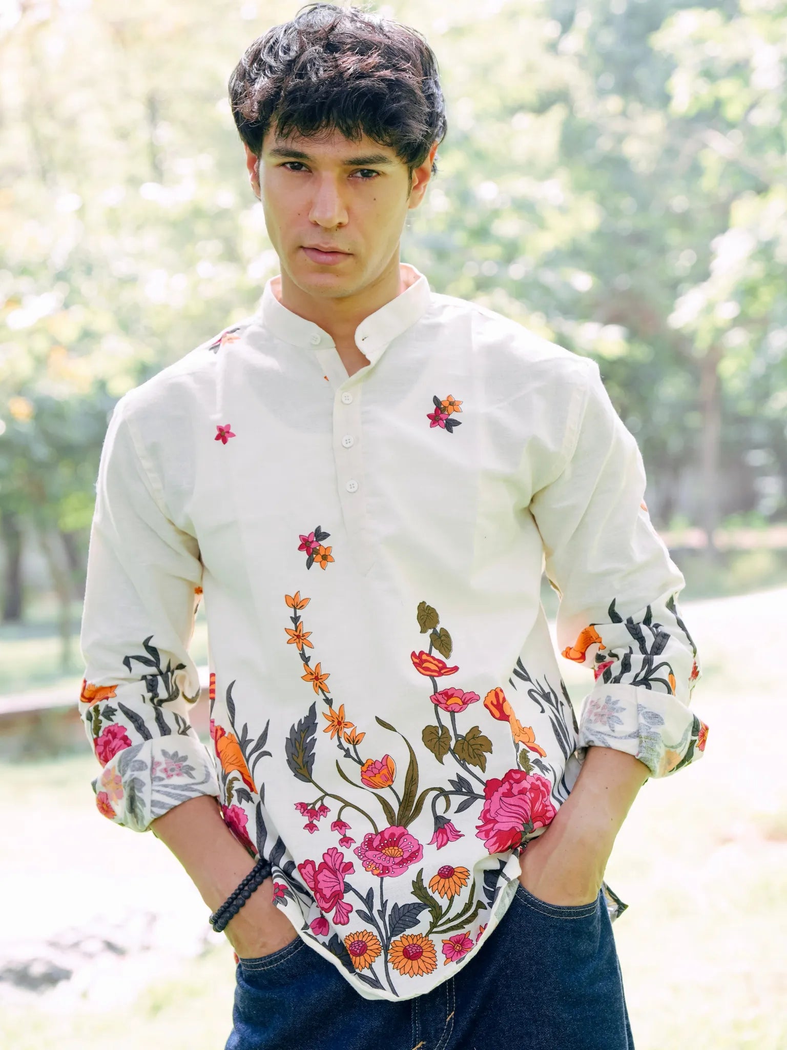 Bloomscape Cotton short kurta