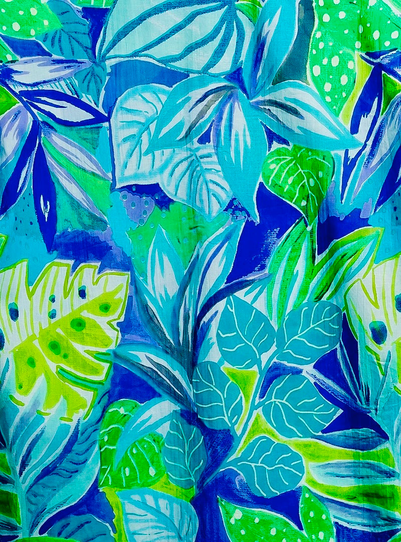 Tropical Blue full-sleeves shirt