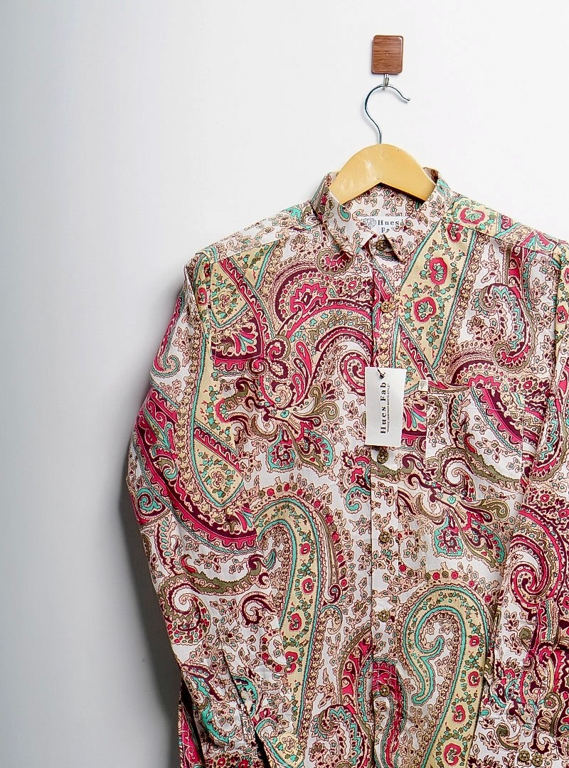 white mafia full sleeves shirt