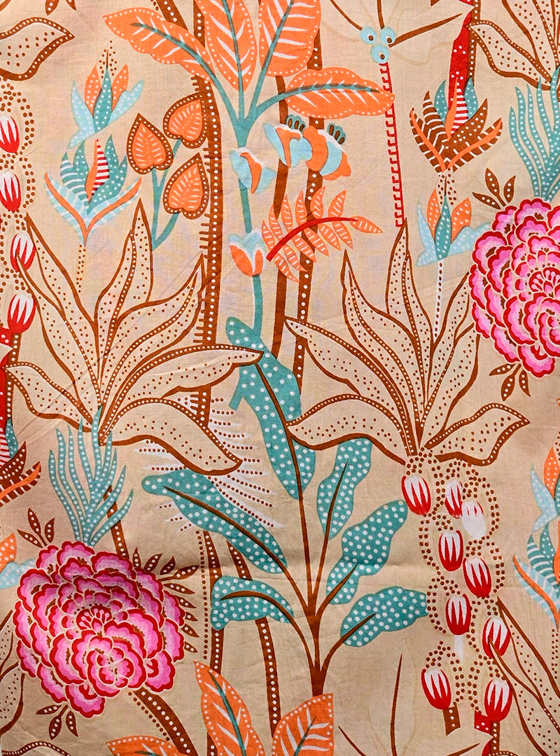 Desert Bloom Printed Half Sleeves Shirt