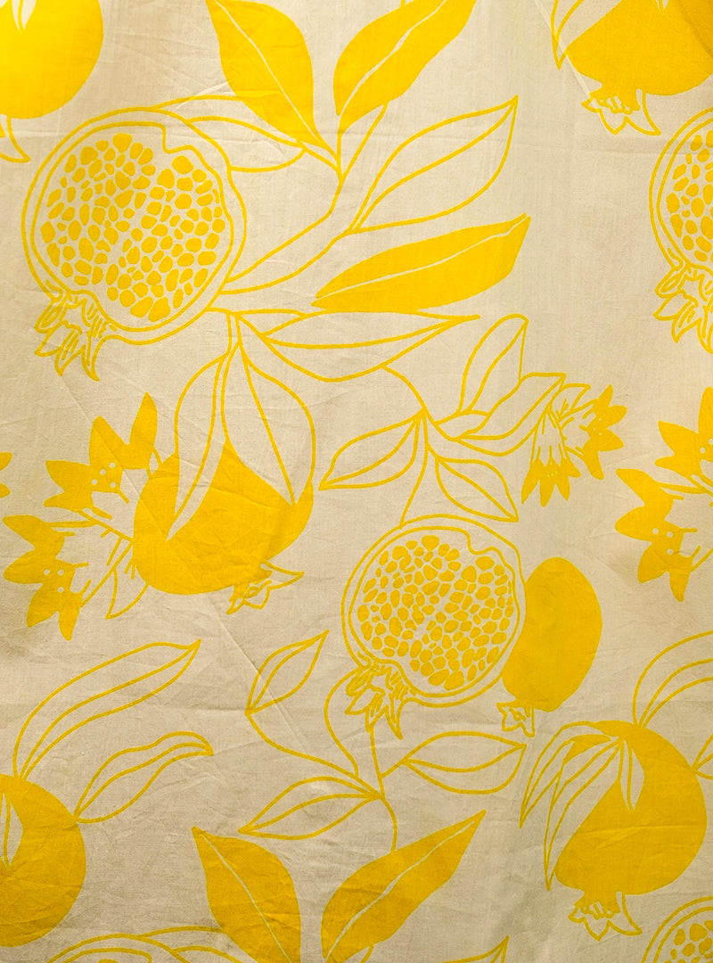 Yellow Sunburst half Sleeves Shirt