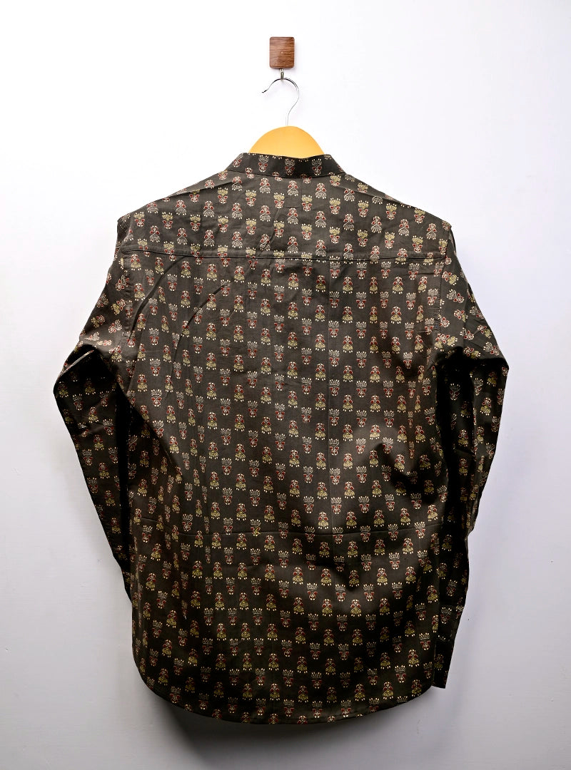Ajrakh Veil Printed Short Kurta