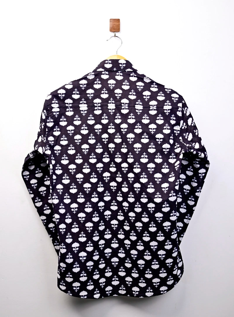 Night Blossom Full Sleeves Shirt