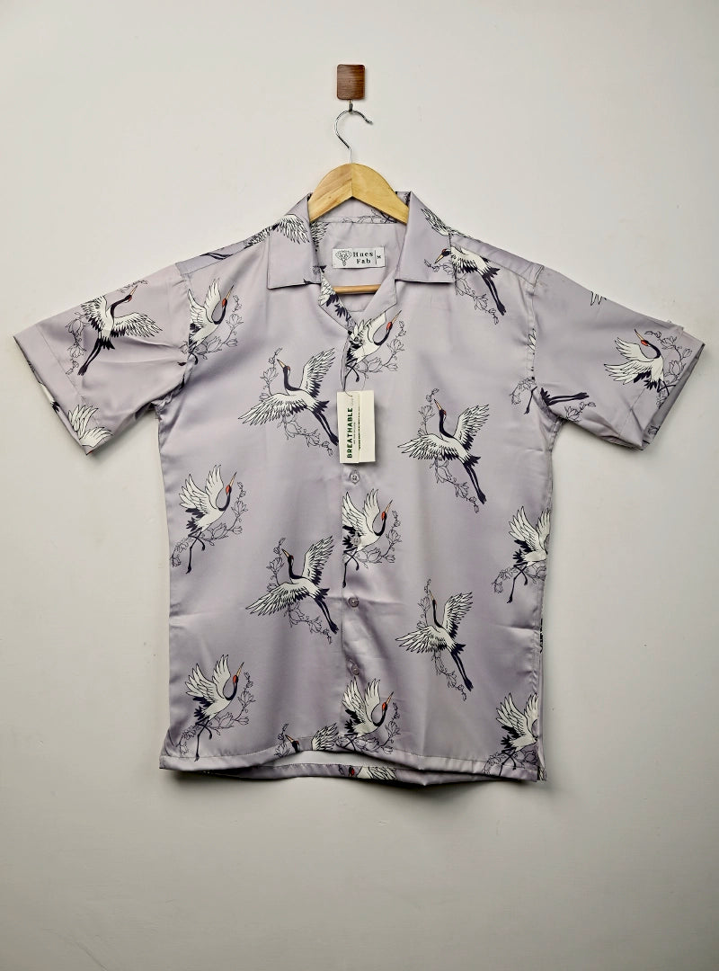 Grey Swan Cuban Collar Resort Shirt