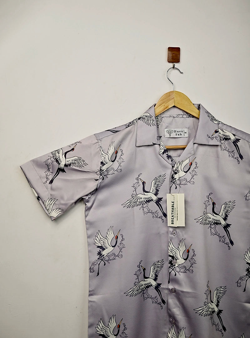 Grey Swan Cuban Collar Resort Shirt