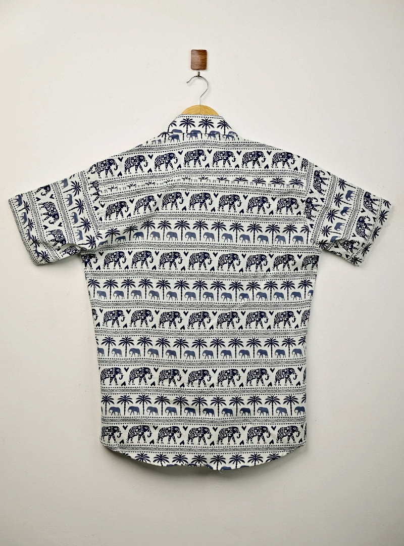 Elephant Saga Half Sleeves Shirt