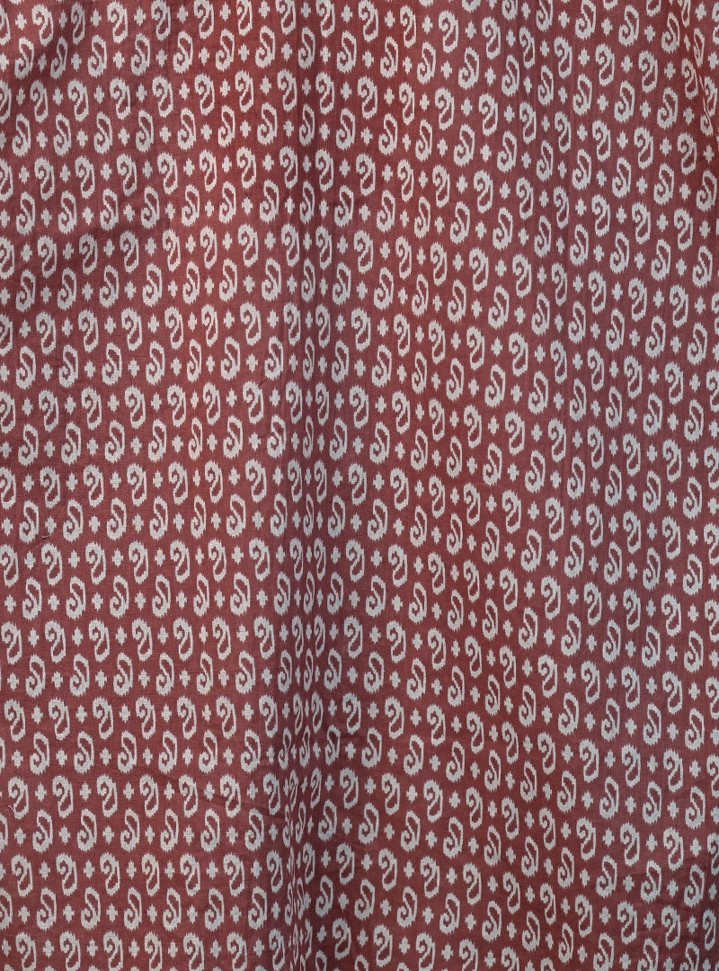 Rust Bloom Full Sleeves Shirt