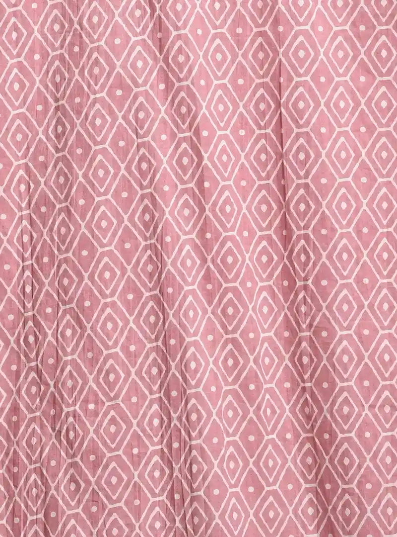 baby pink blocks half sleeves shirt