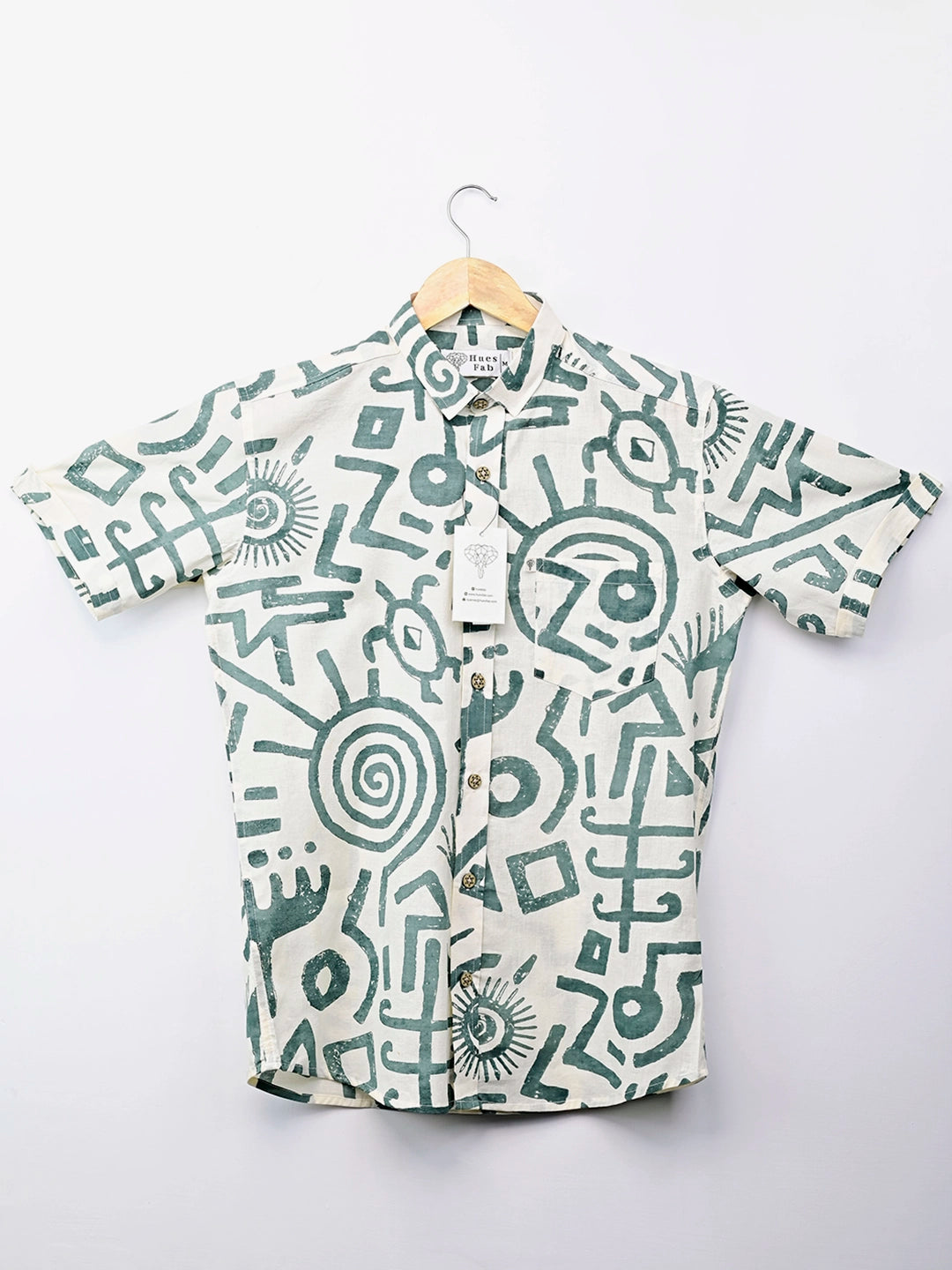 Celestial Printed Half Sleeve Shirt