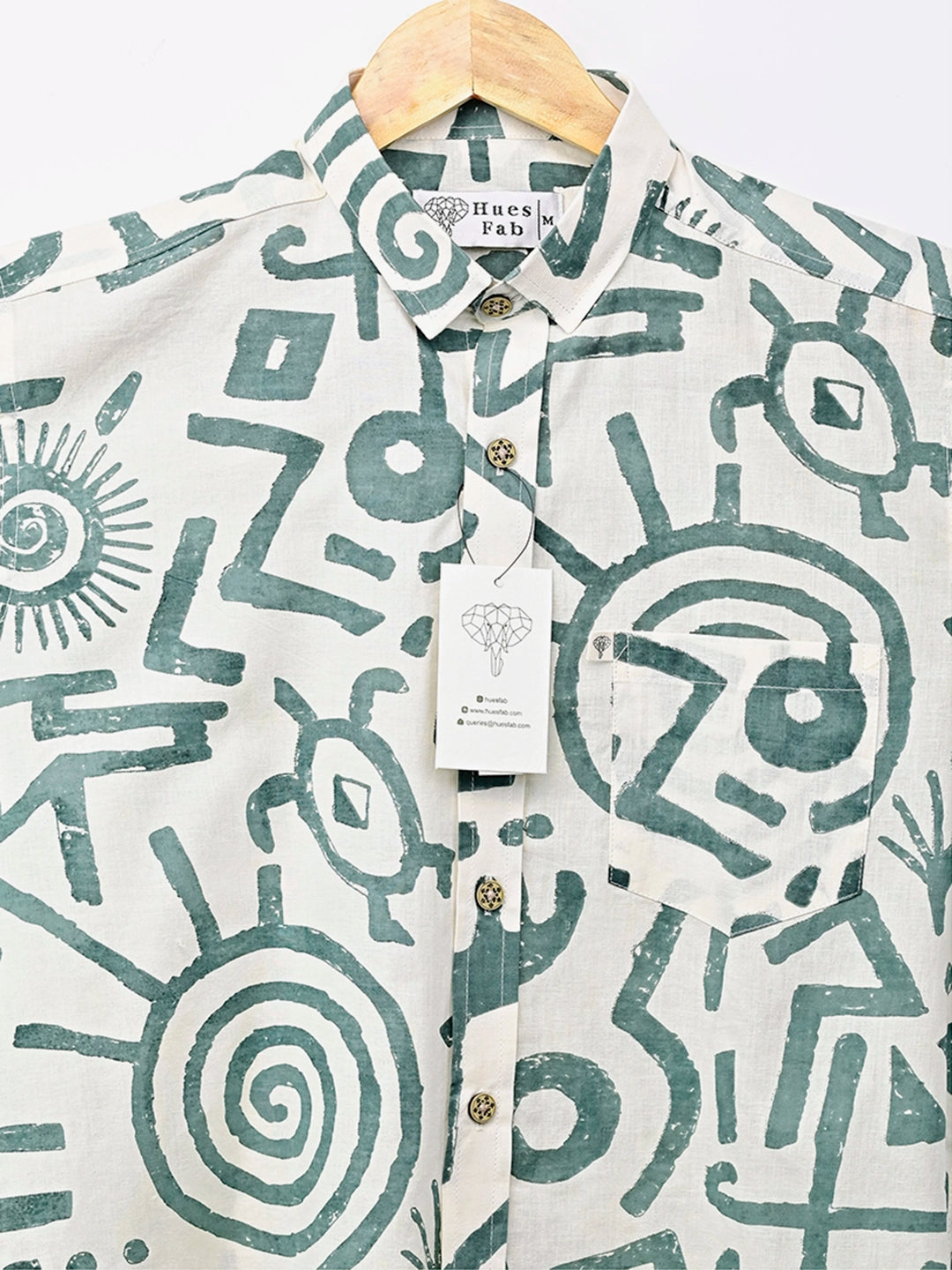 Celestial Printed Half Sleeve Shirt