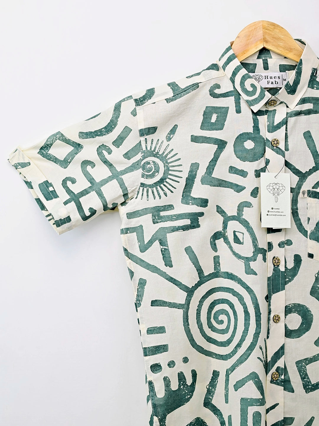 Celestial Printed Half Sleeve Shirt