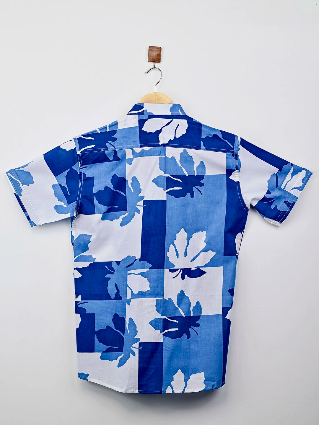 Azure Canopy Half-Sleeves Shirt