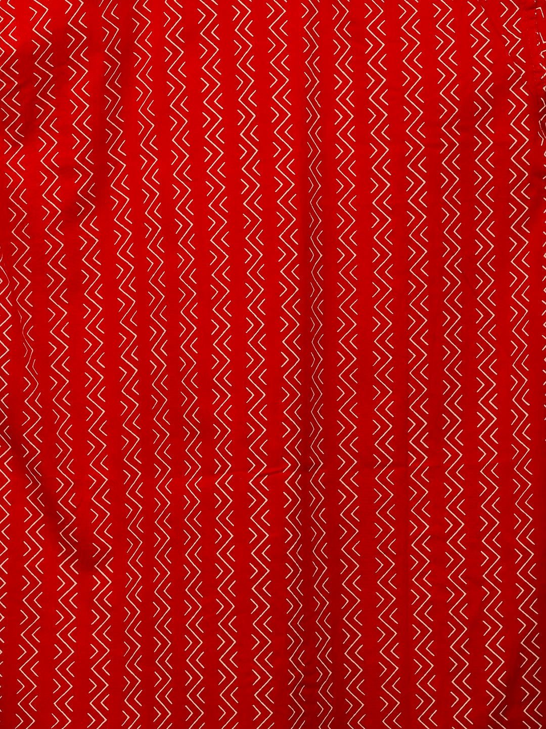 red white stripes half sleeves shirt