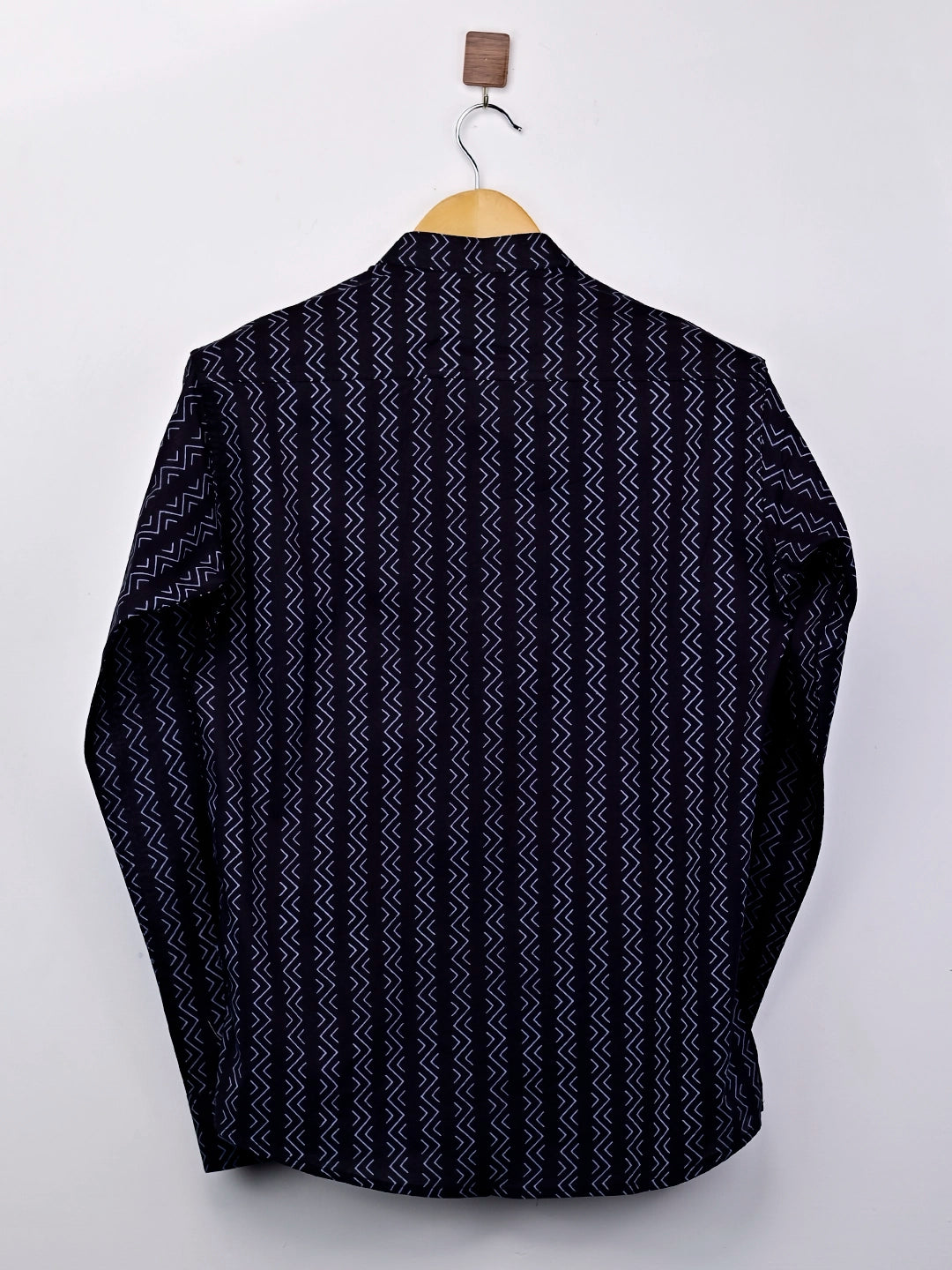 black white stripes short kurta