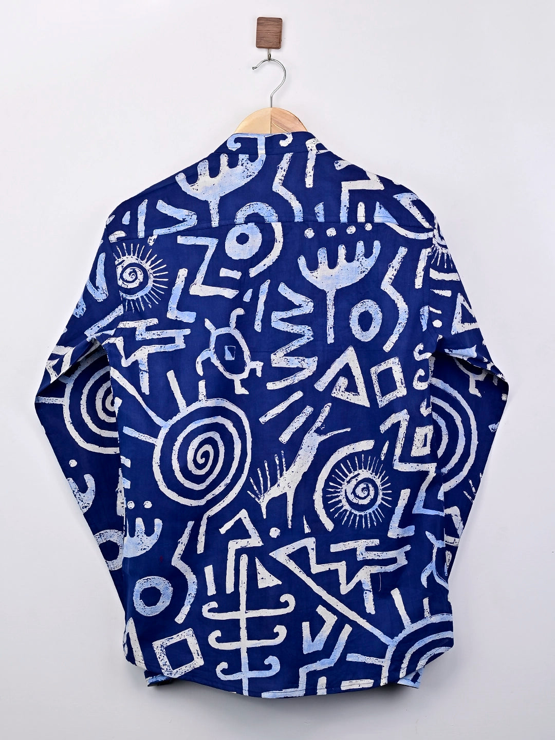 Blue Celestial Printed Short Kurta