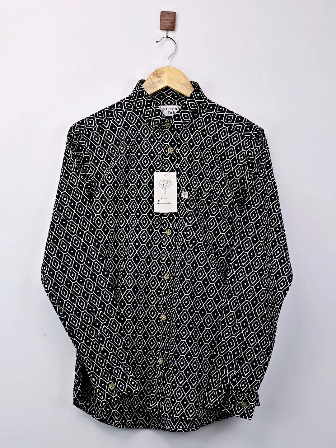 black blocks full sleeves shirt