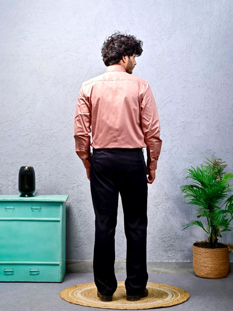 Shallot Pink Elite Satin Shirt