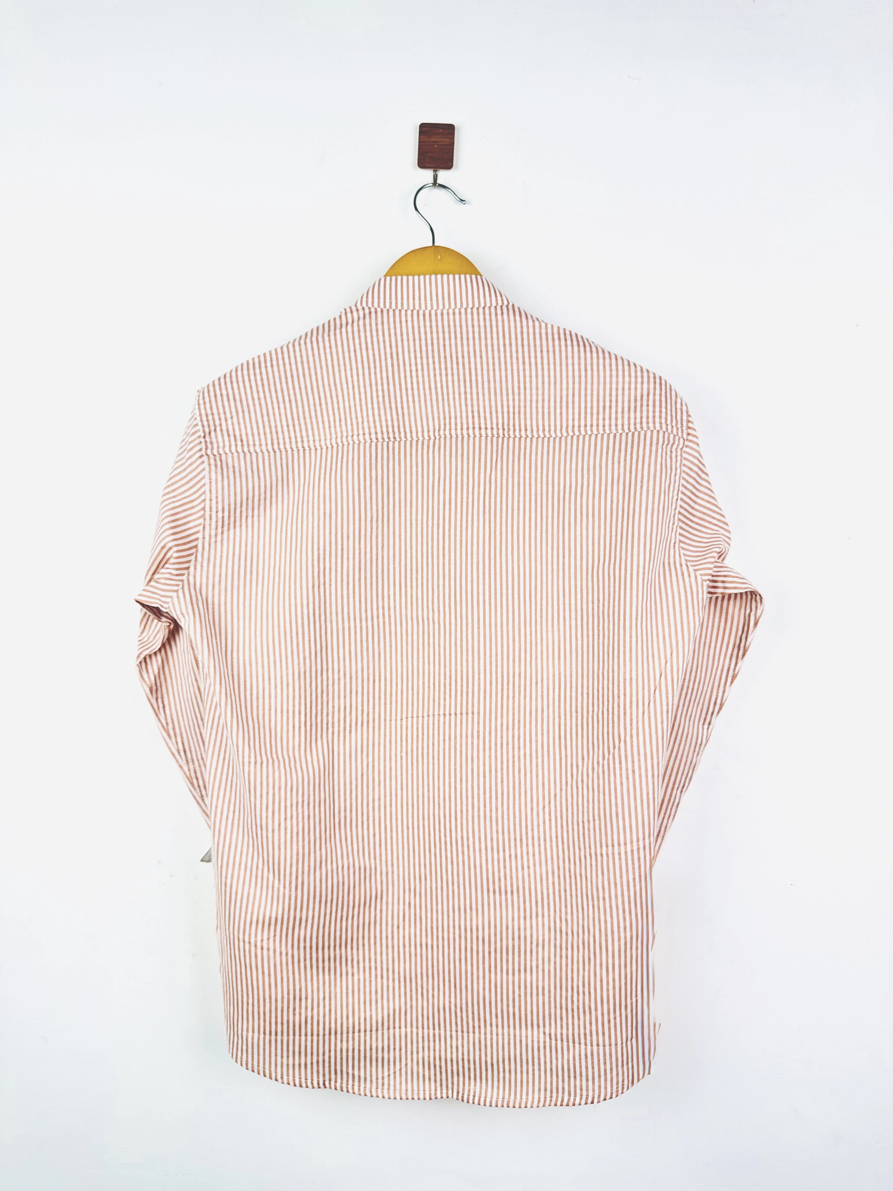 Beige Lining Short Kurta
