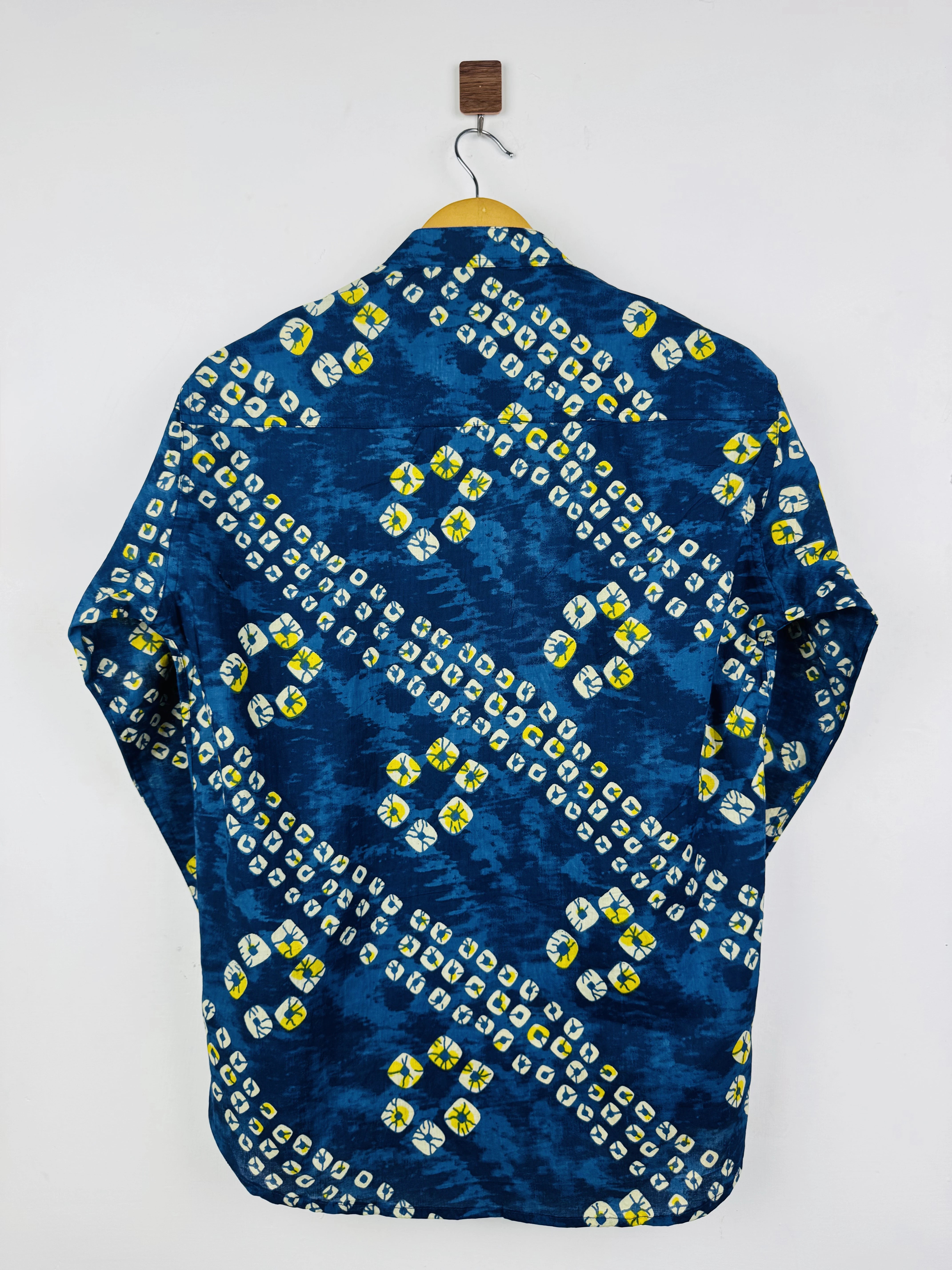 Navy Baandh Short Kurta