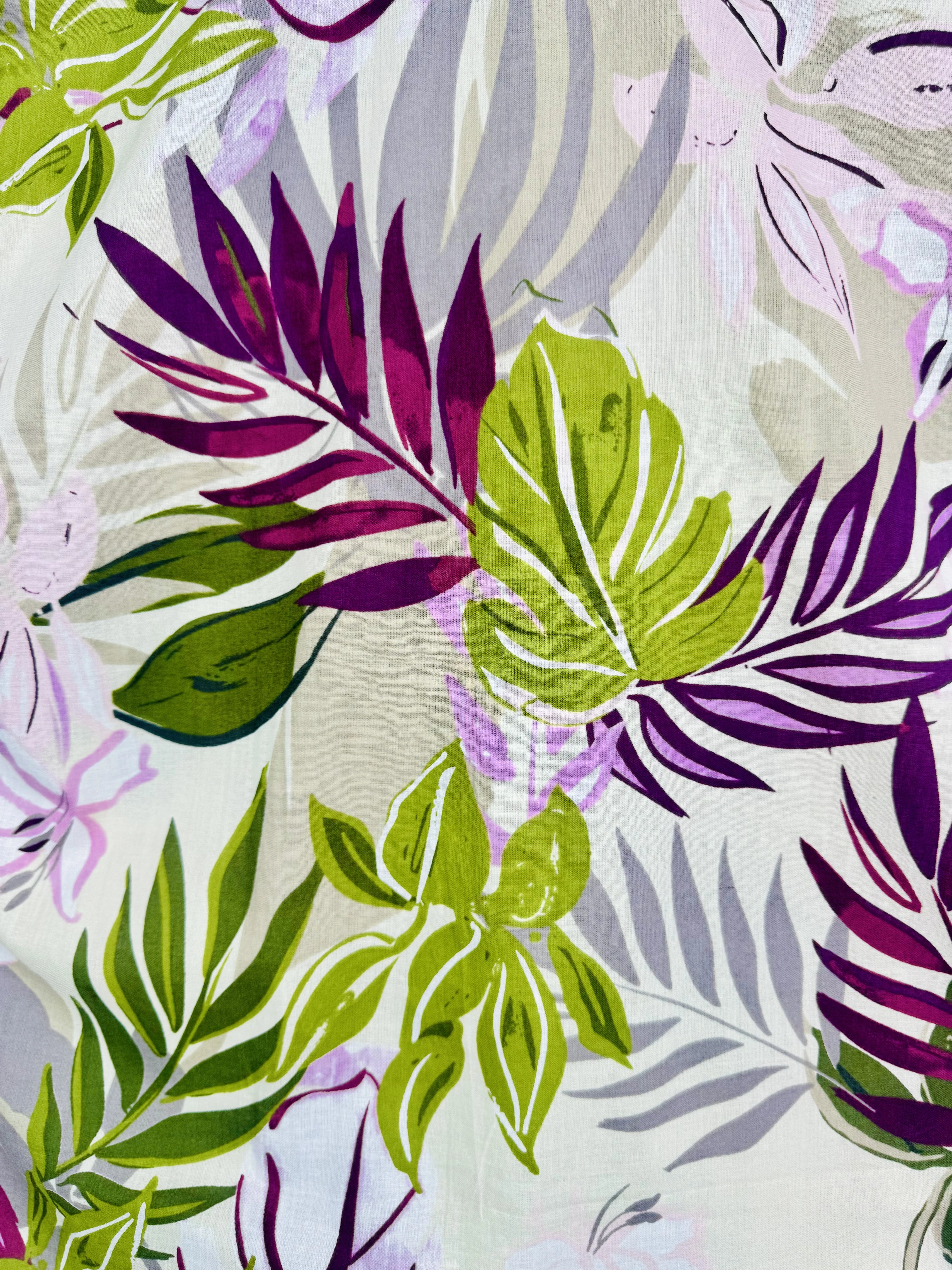 Leaf & Bloom Half Sleeves Shirt
