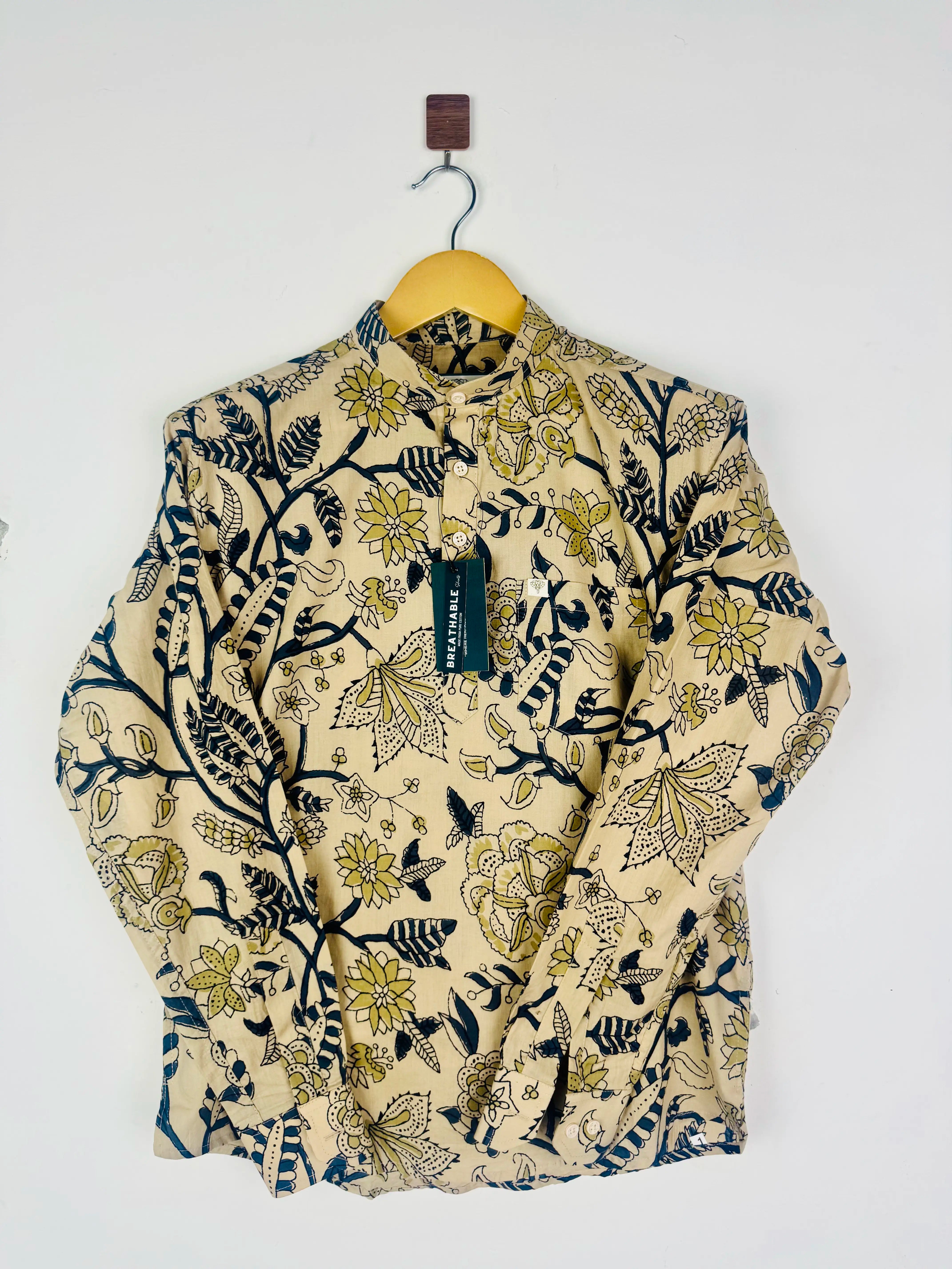 Vintage Flora Printed Short Kurta