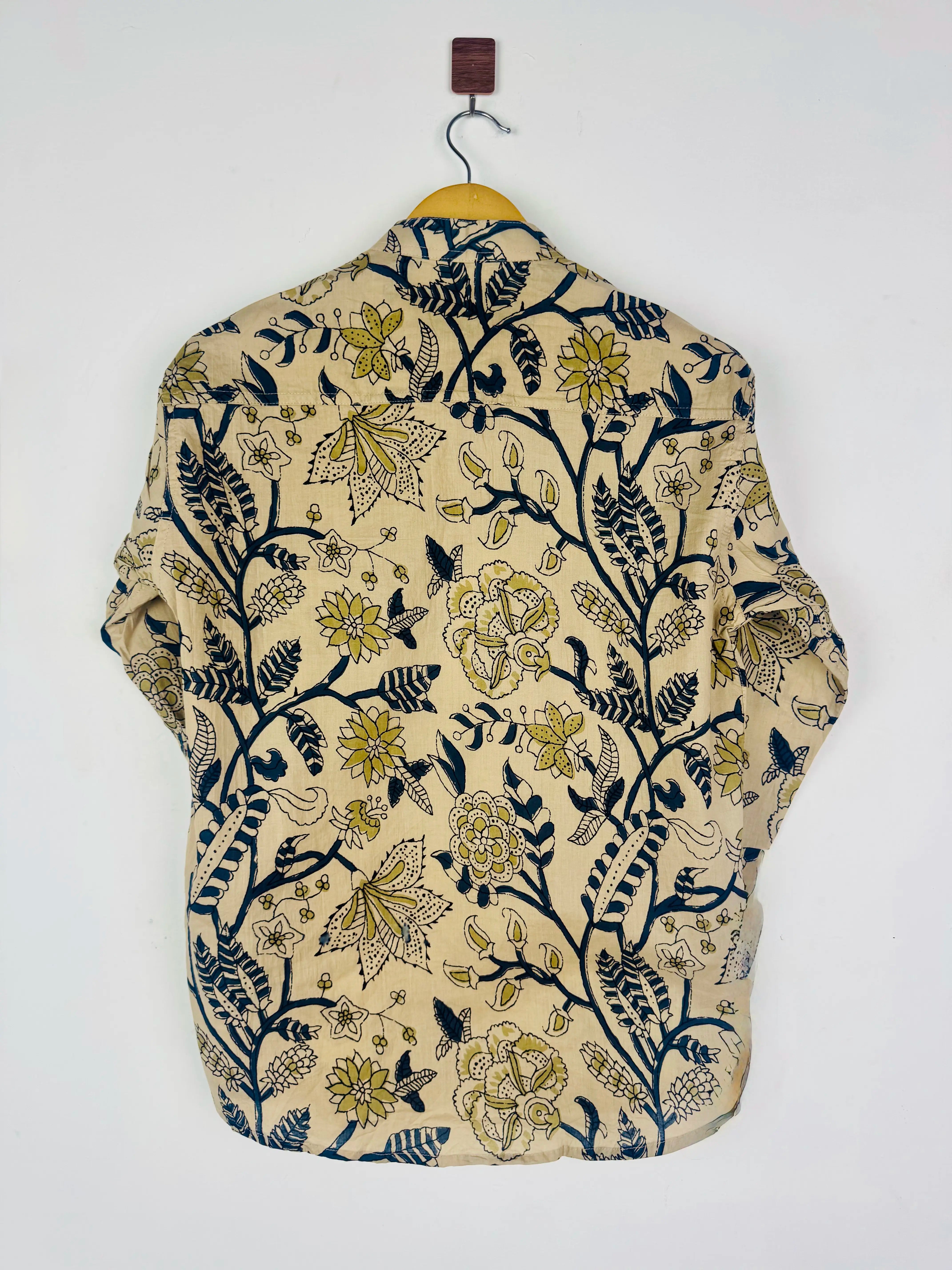 Vintage Flora Printed Short Kurta