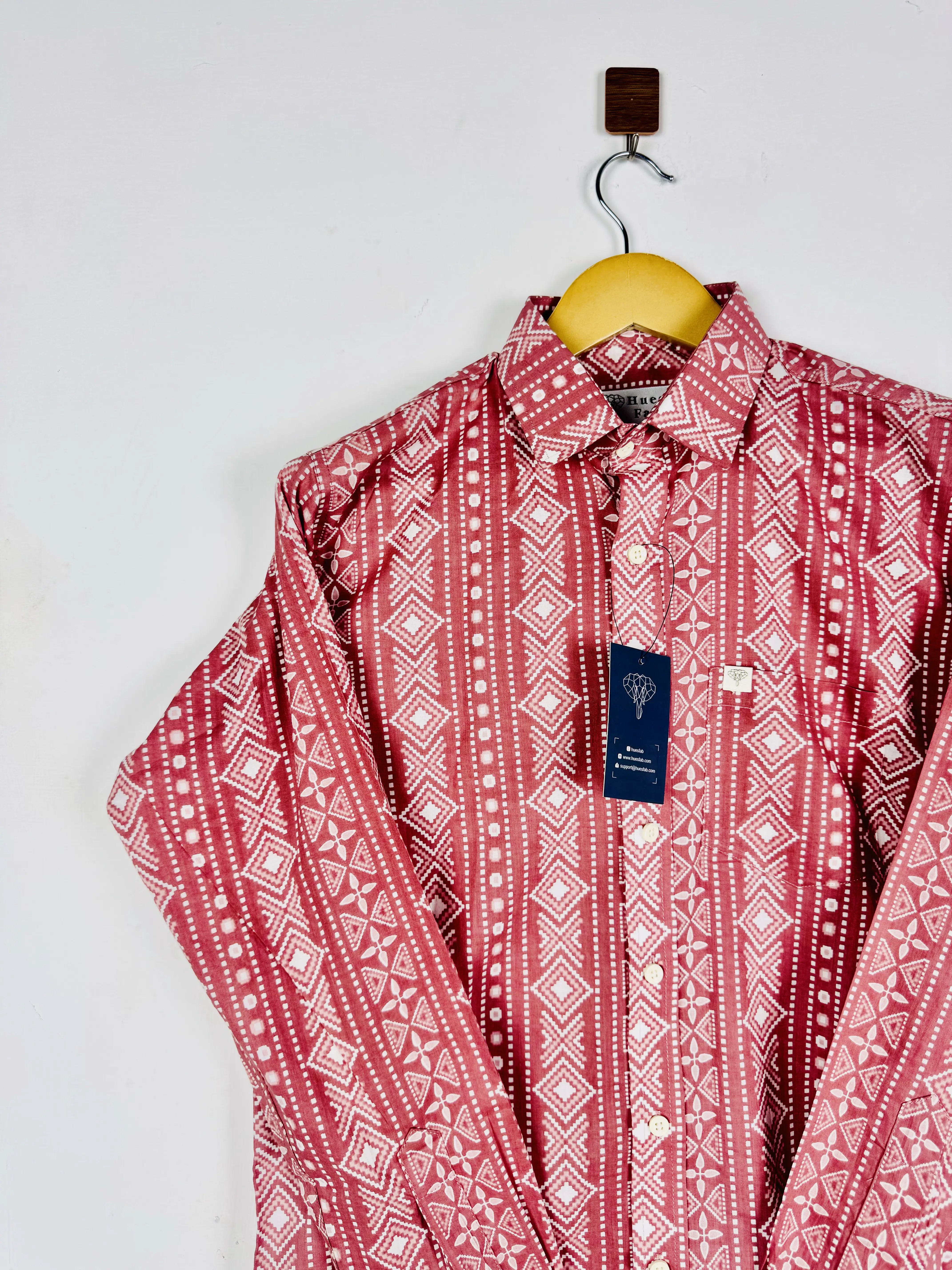 Ruby Ikat Full Sleeves Shirt