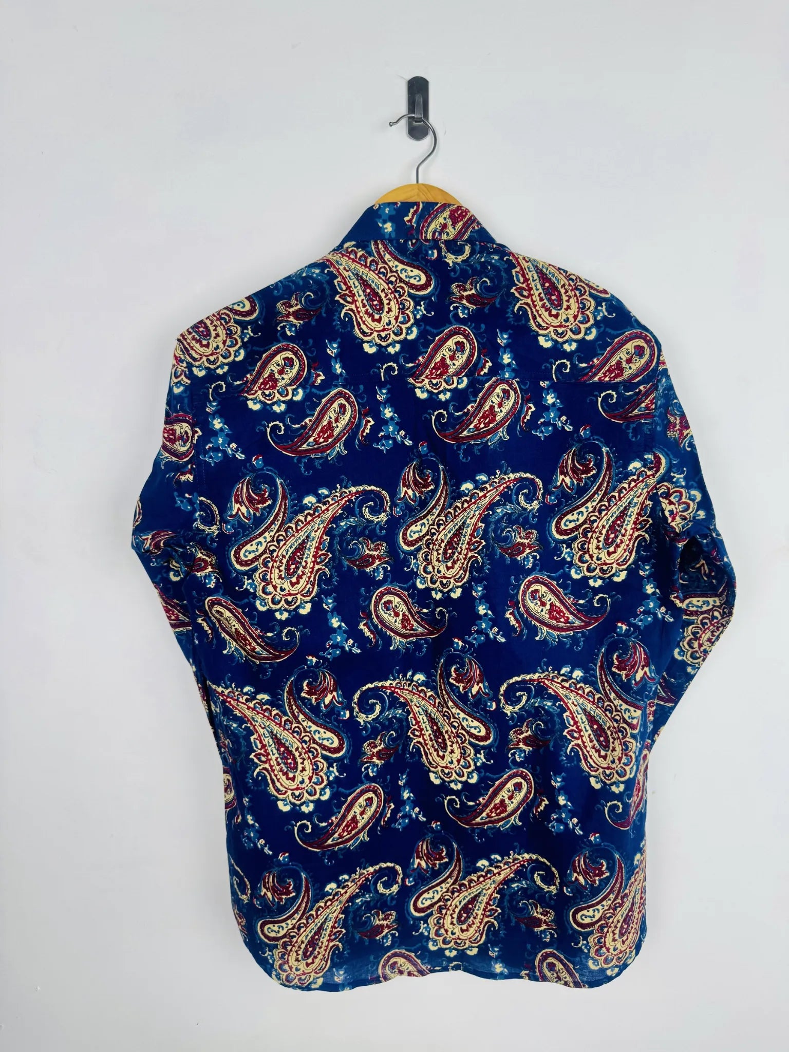 Royal ink paisley Full Sleeves Shirt