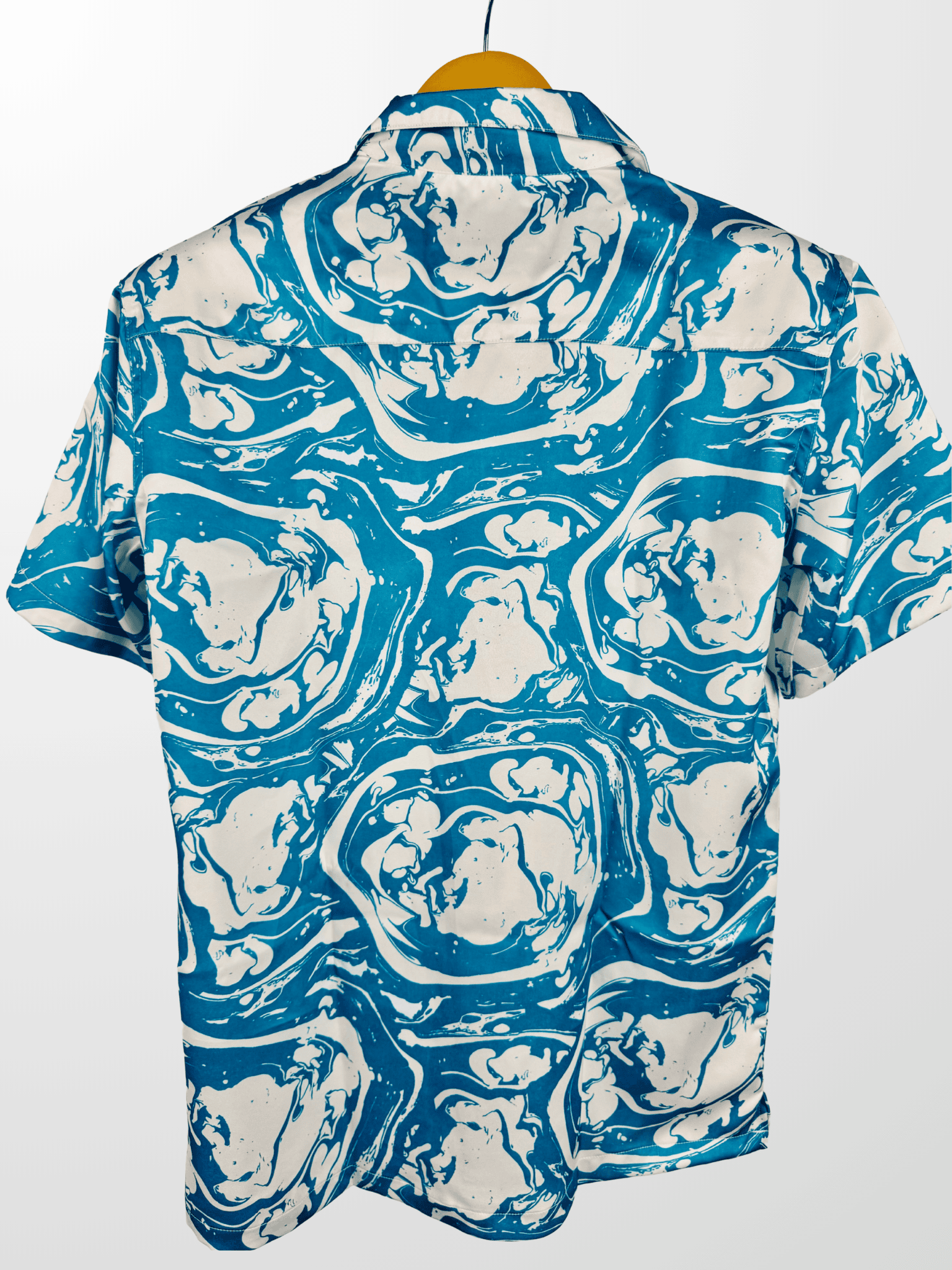 Blue Marble Cuban Collar Resort Shirt