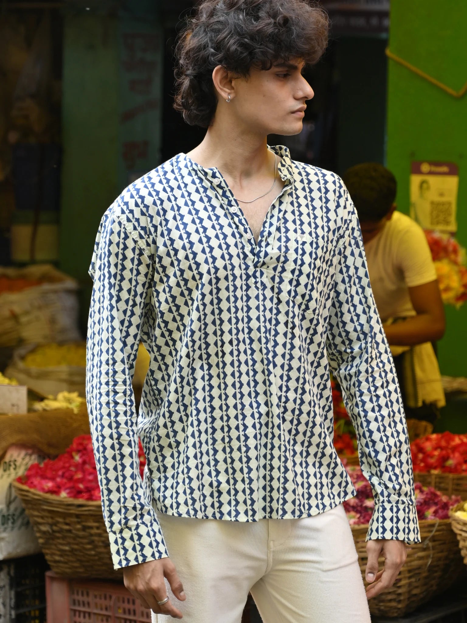Ink Trail Short Kurta
