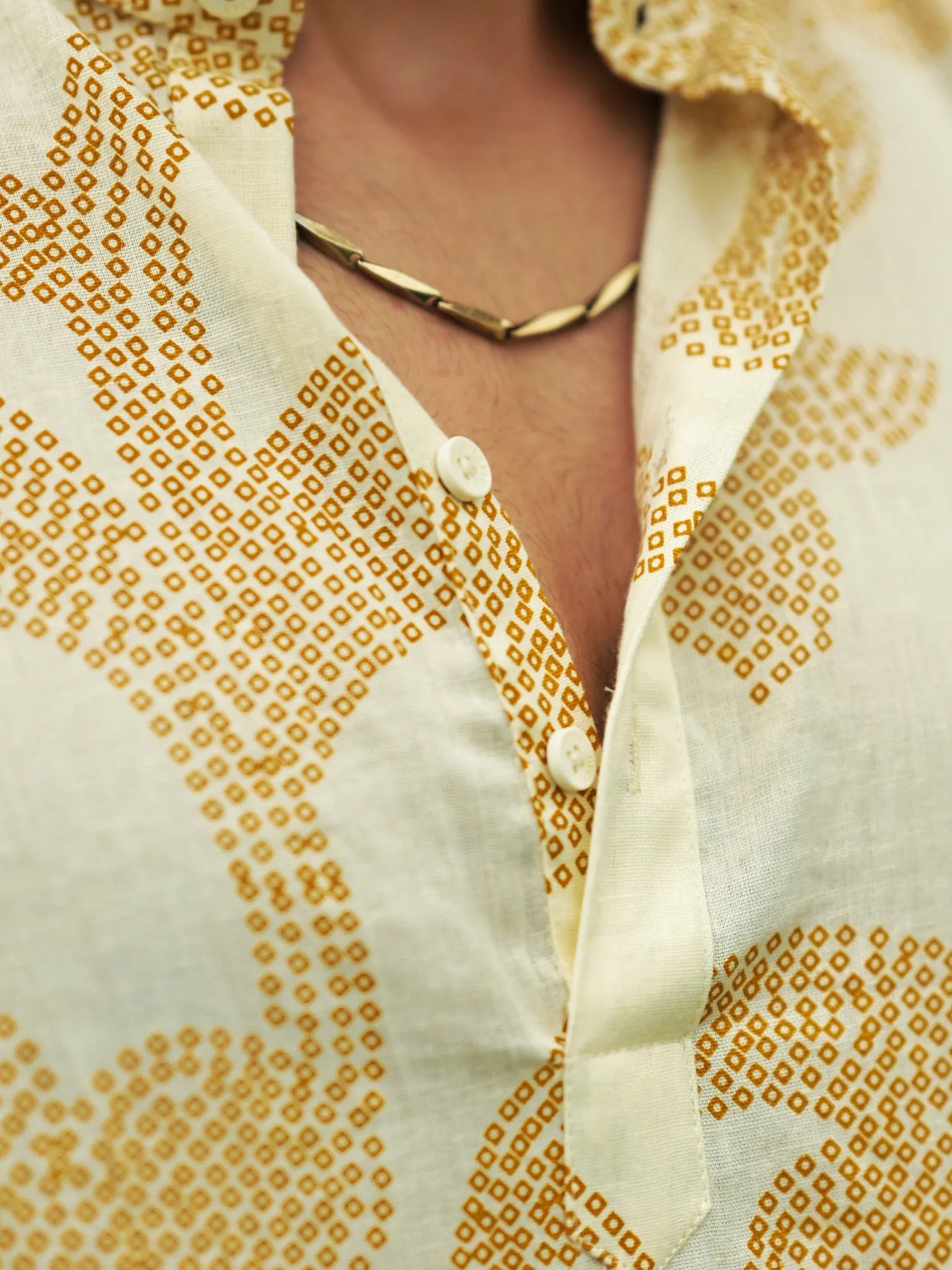 Mustard Leaf Cotton short kurta