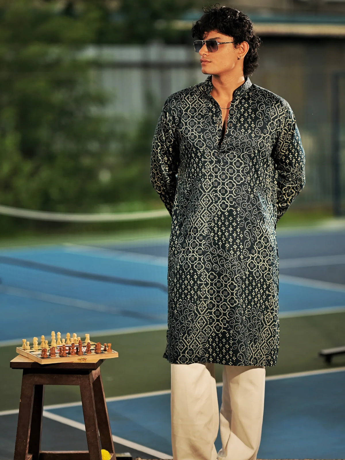 Ivory Heritage long Kurta