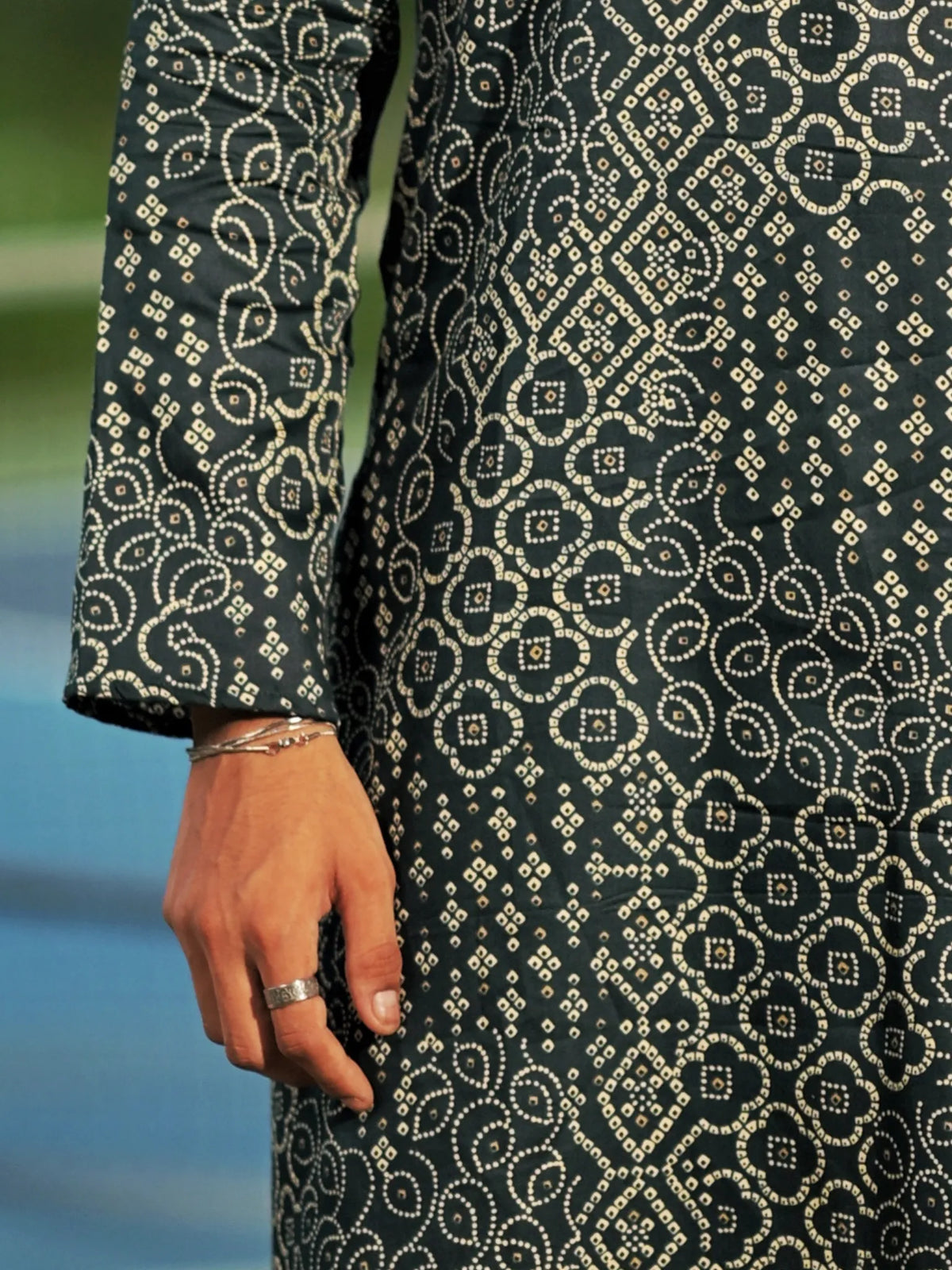 Ivory Heritage long Kurta
