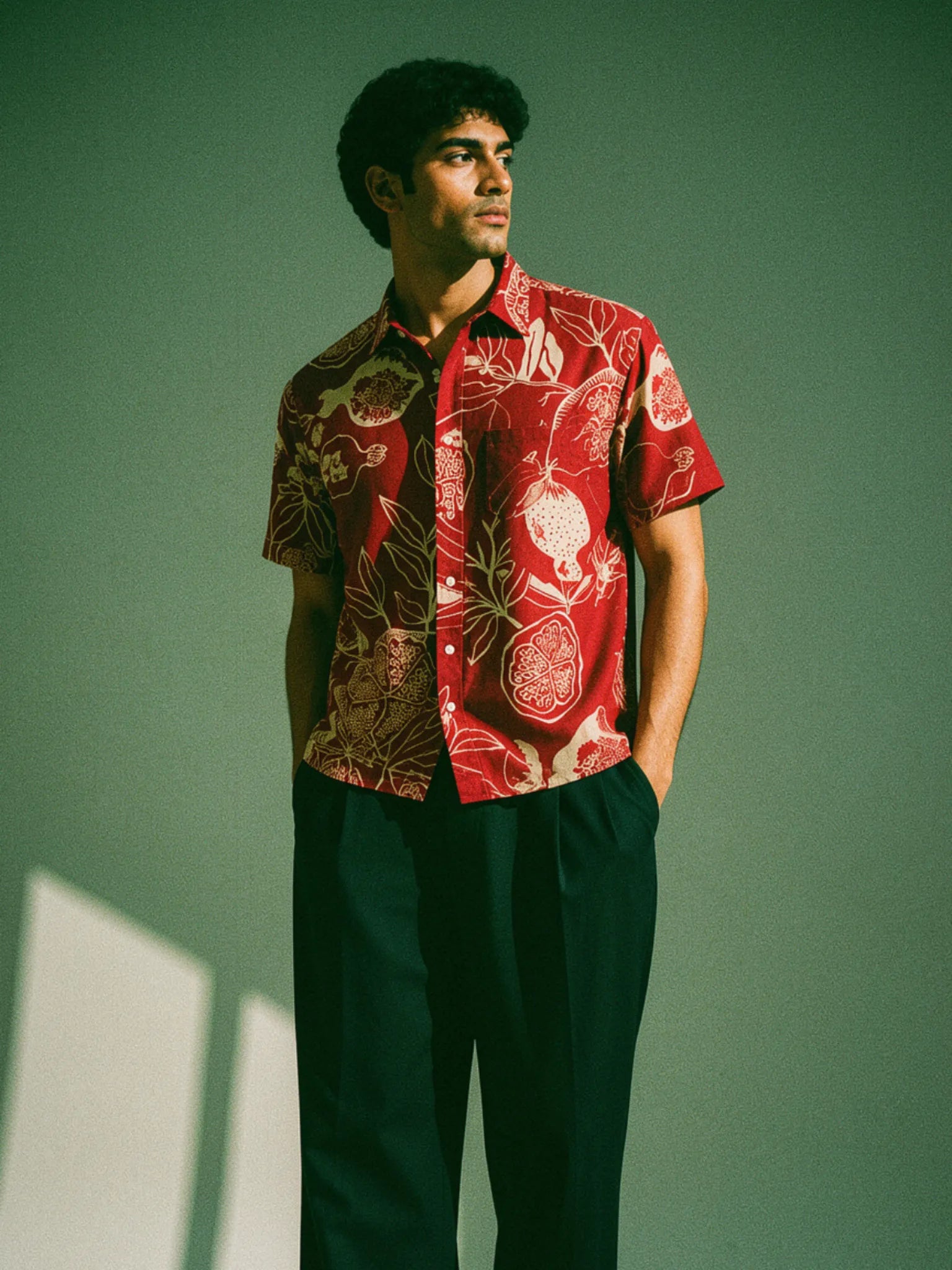 Anar Bloom Half Sleeves Shirt
