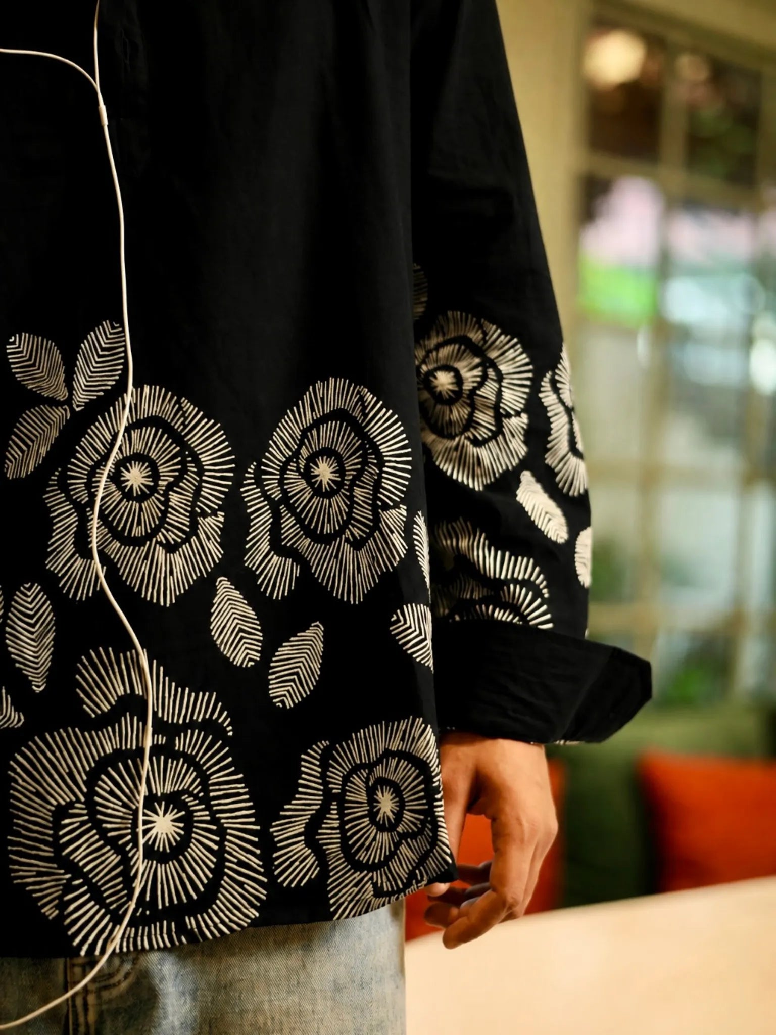 Midnight Placement Short Kurta