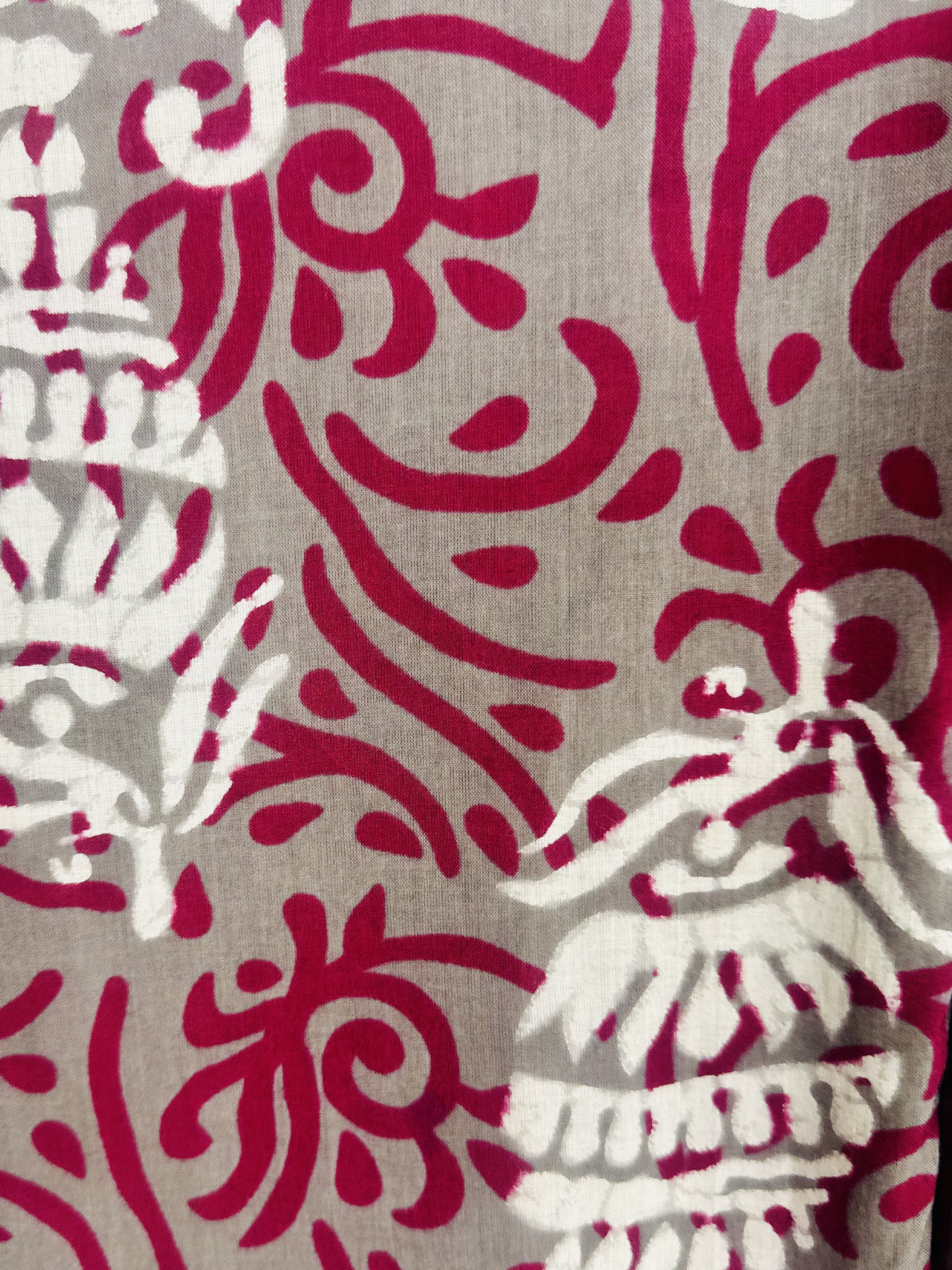 Maroon Self Art  Half Sleeves Shirt