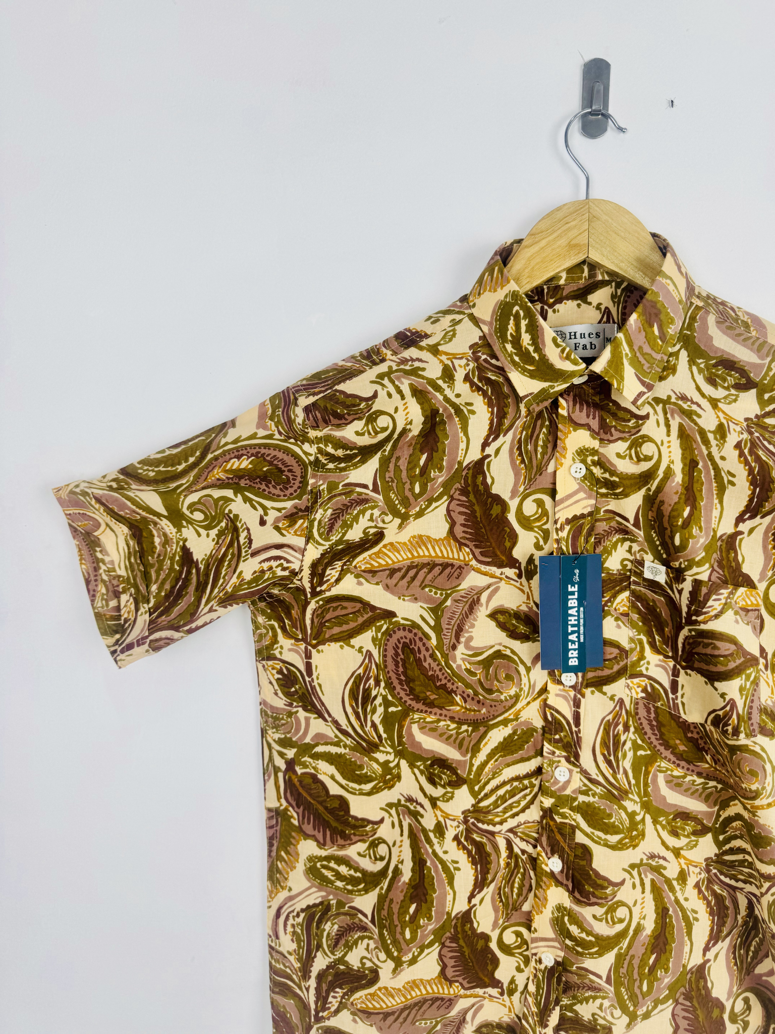 Desert Paisley Half Sleeves Shirt