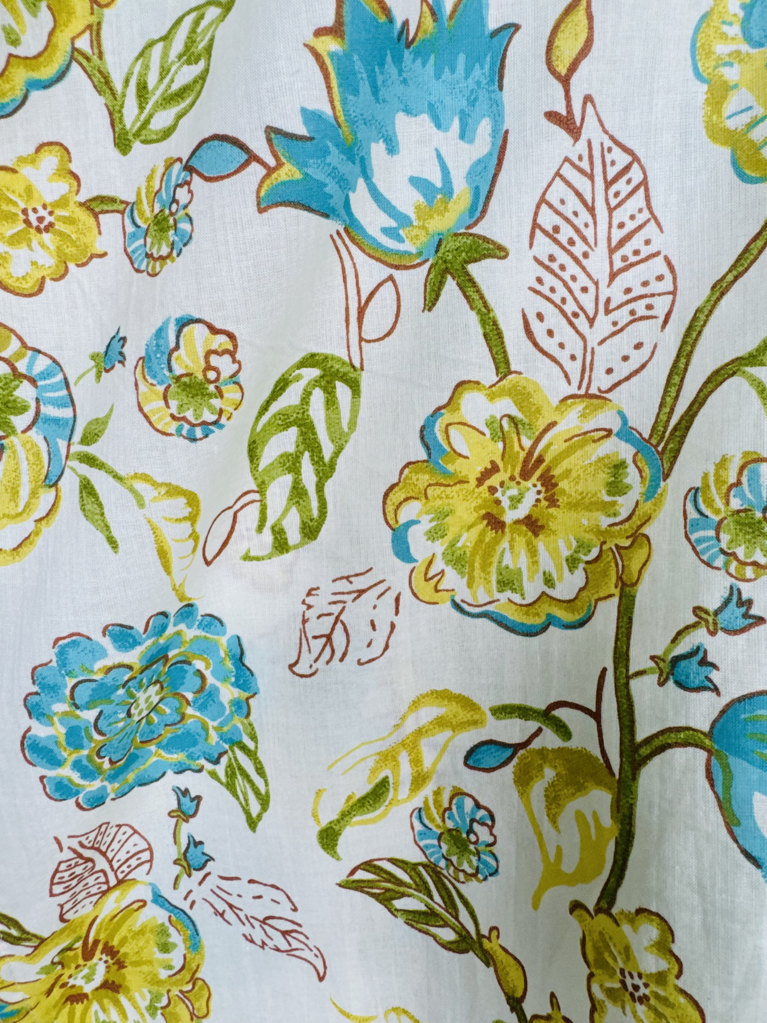 Floral Drift Half Sleeves Shirt