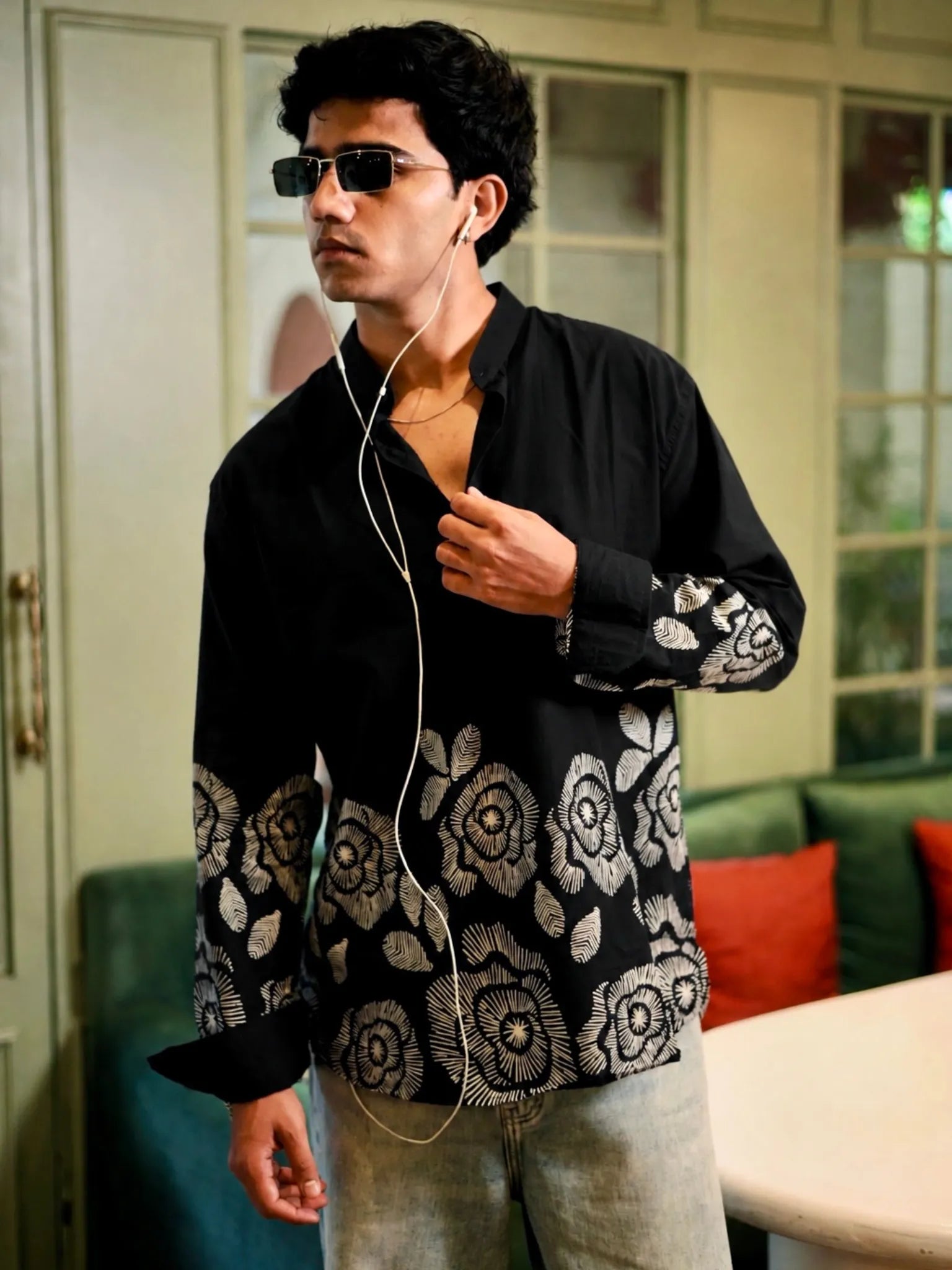 Midnight Placement Short Kurta