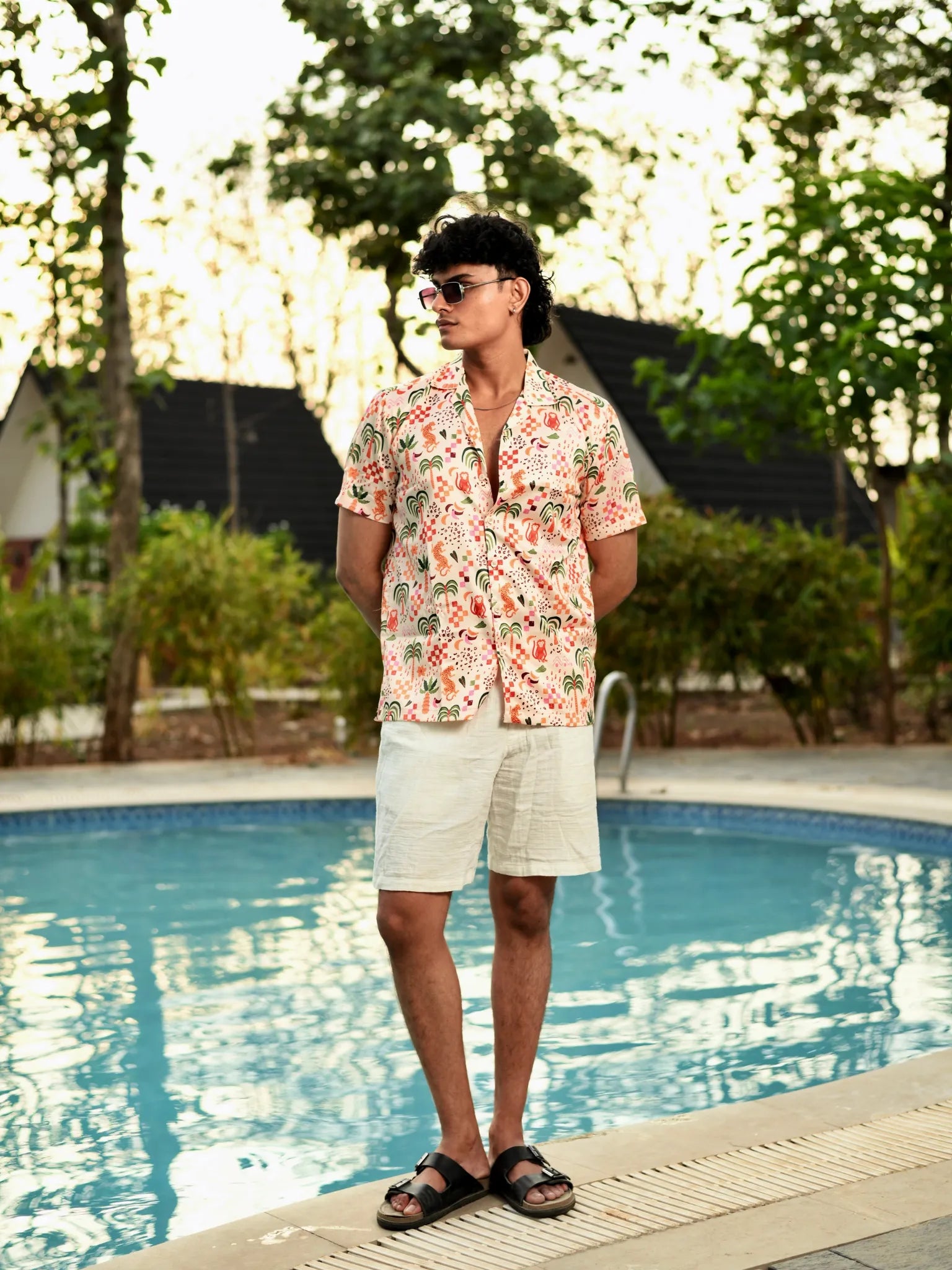 Wild Tropics Cuban Collar Resort Shirt