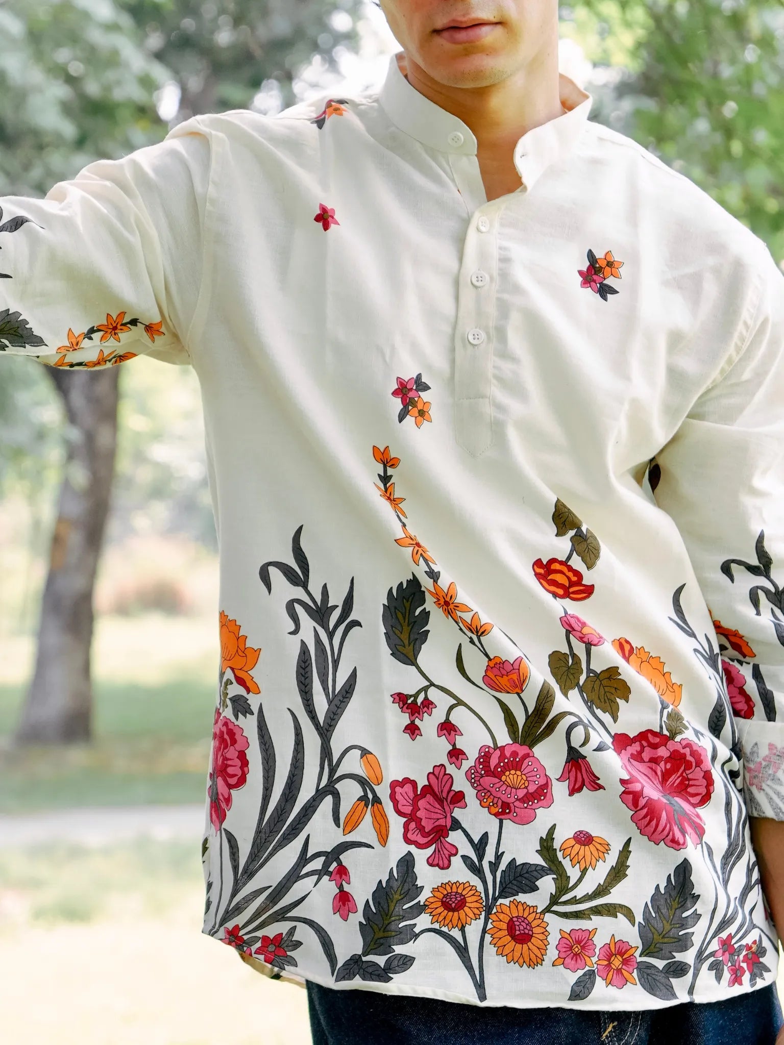 Bloomscape Cotton short kurta